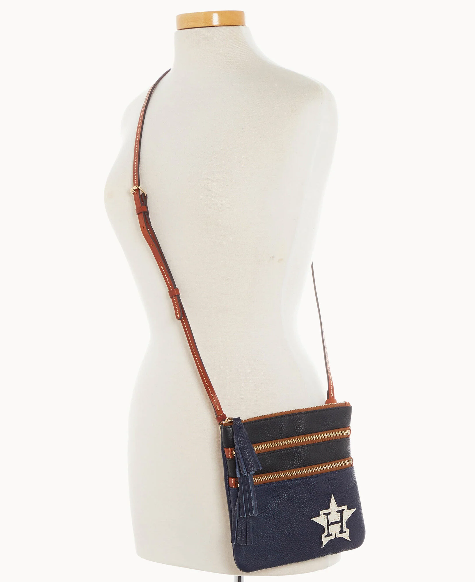 MLB Astros Triple Zip Crossbody - Image 5