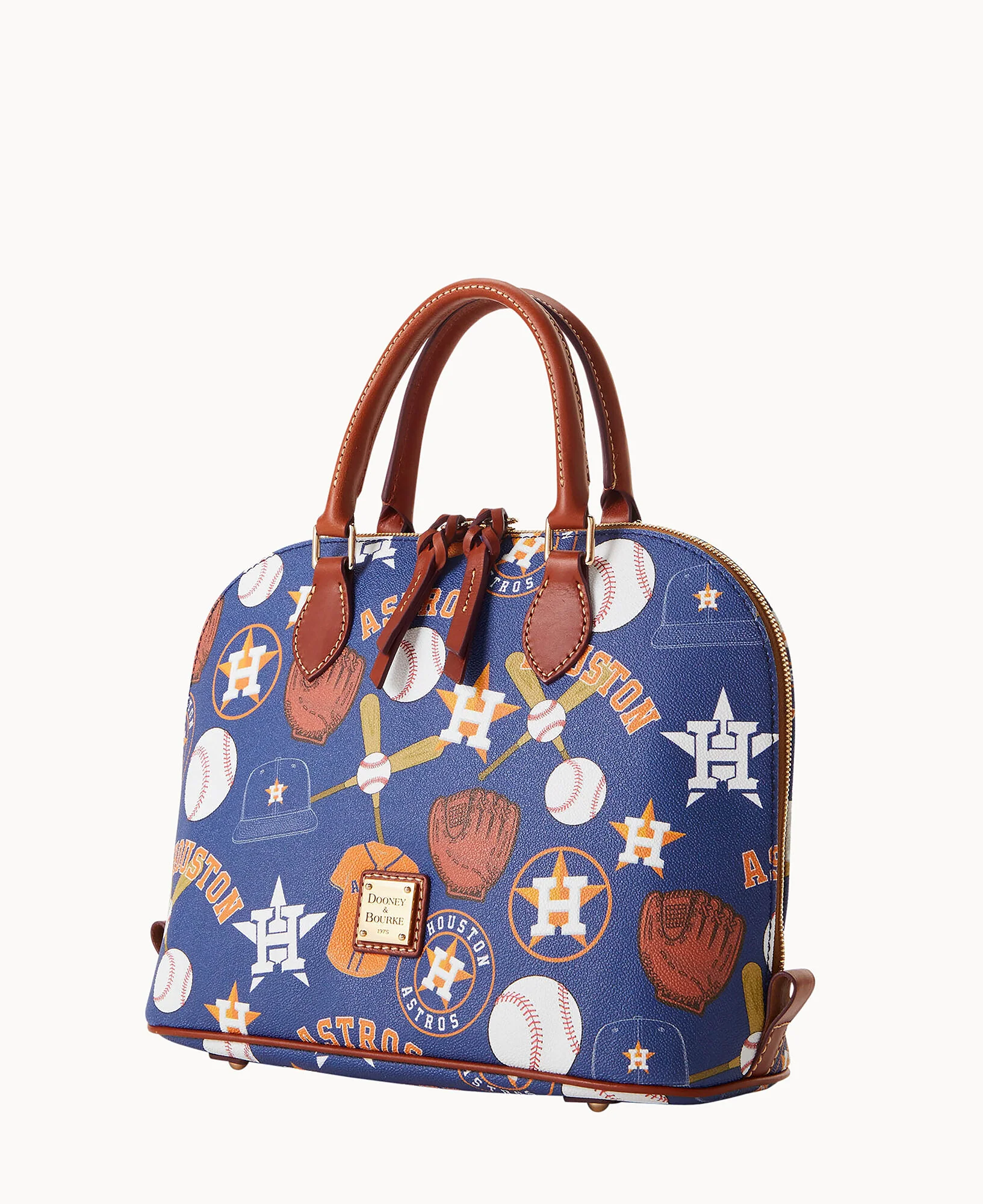 MLB Astros Zip Zip Satchel - Image 2