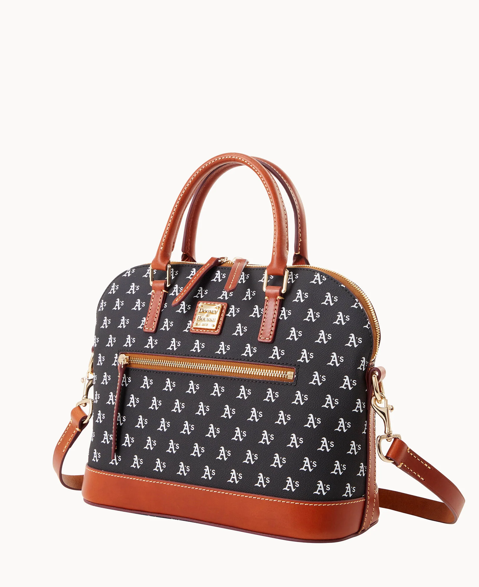 MLB Athletics Domed Zip Satchel - Image 2