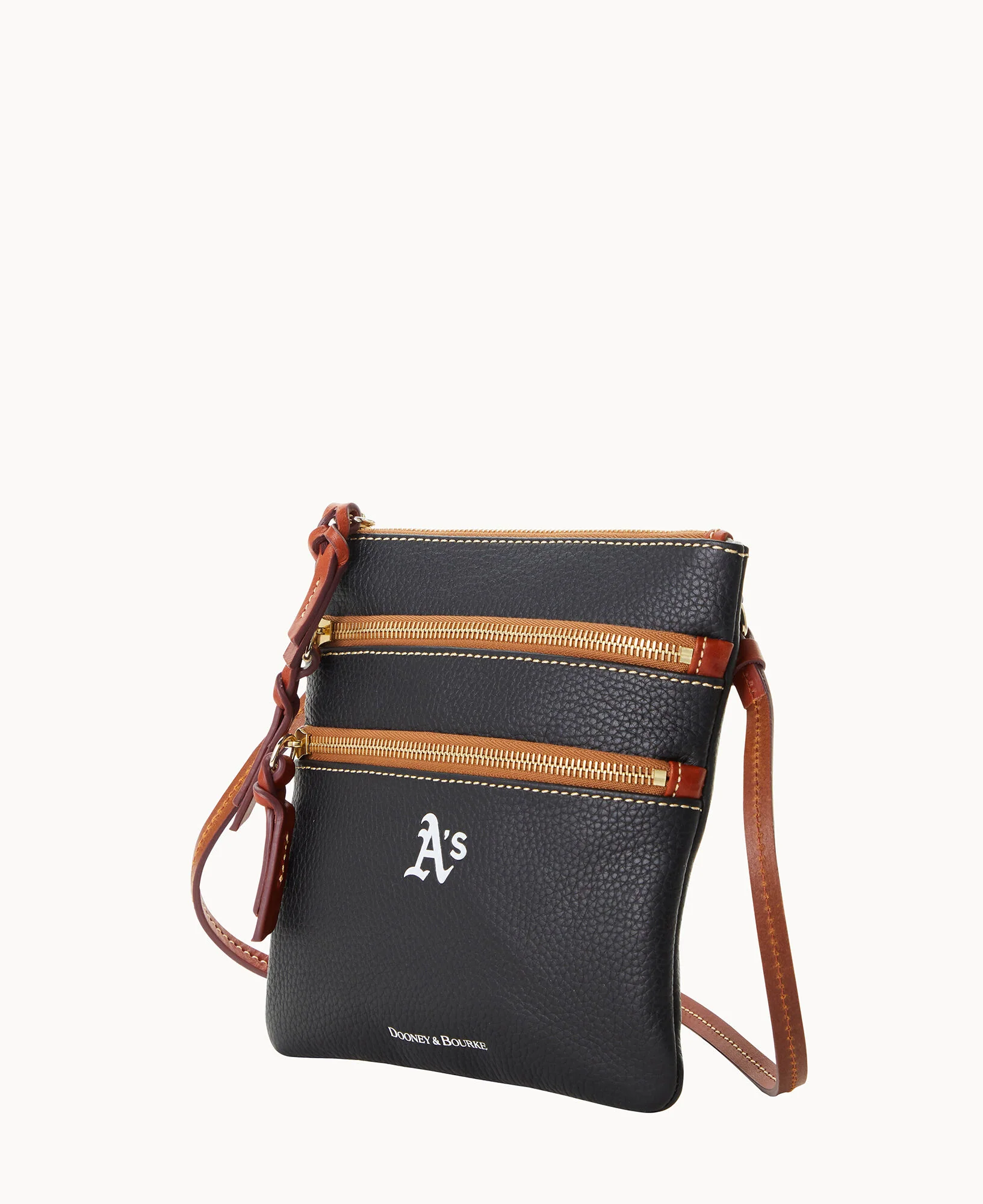 MLB Athletics North South Triple Zip Crossbody - Image 2