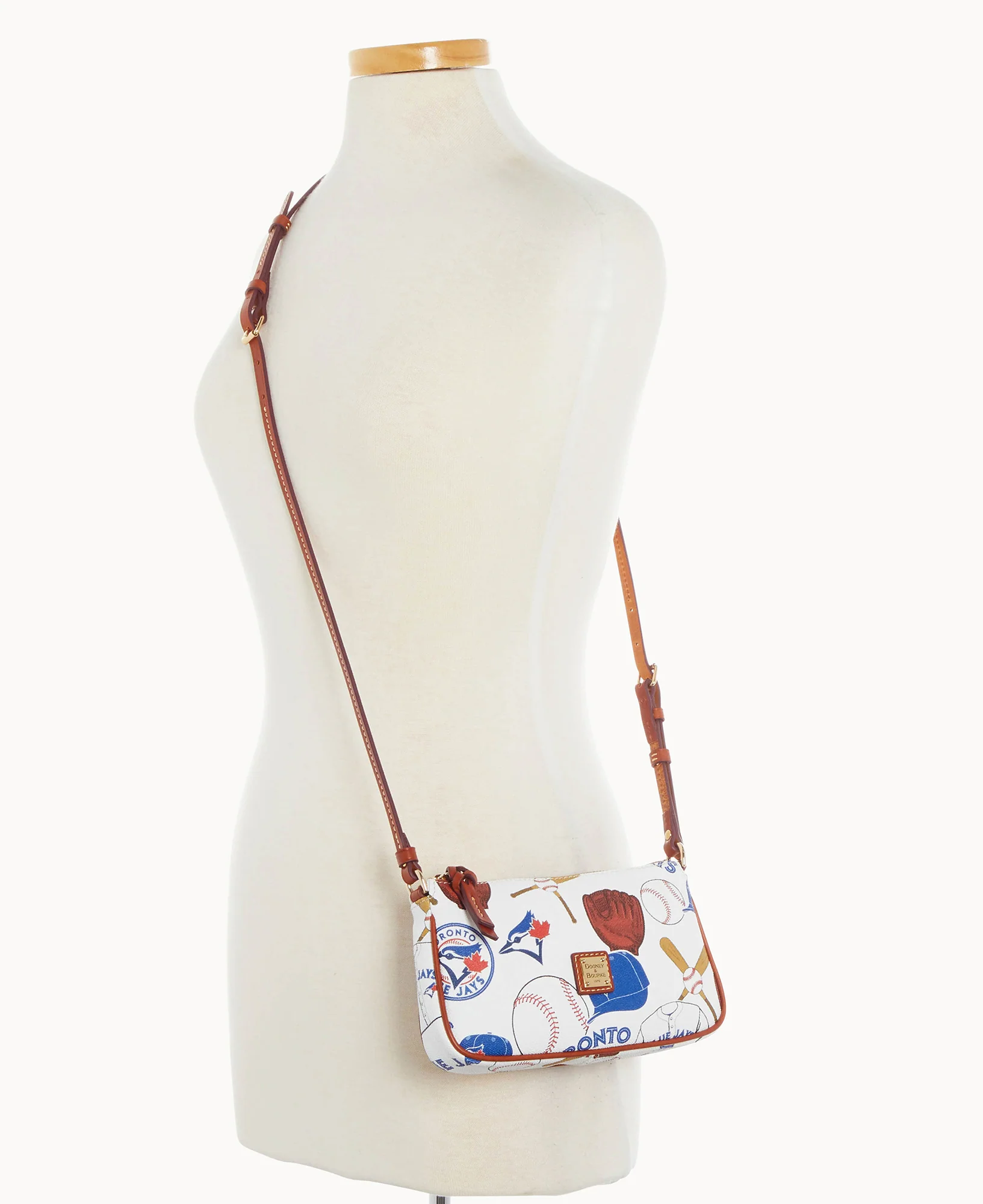 MLB Blue Jays Lexi Crossbody Sm Coin Case - Image 4