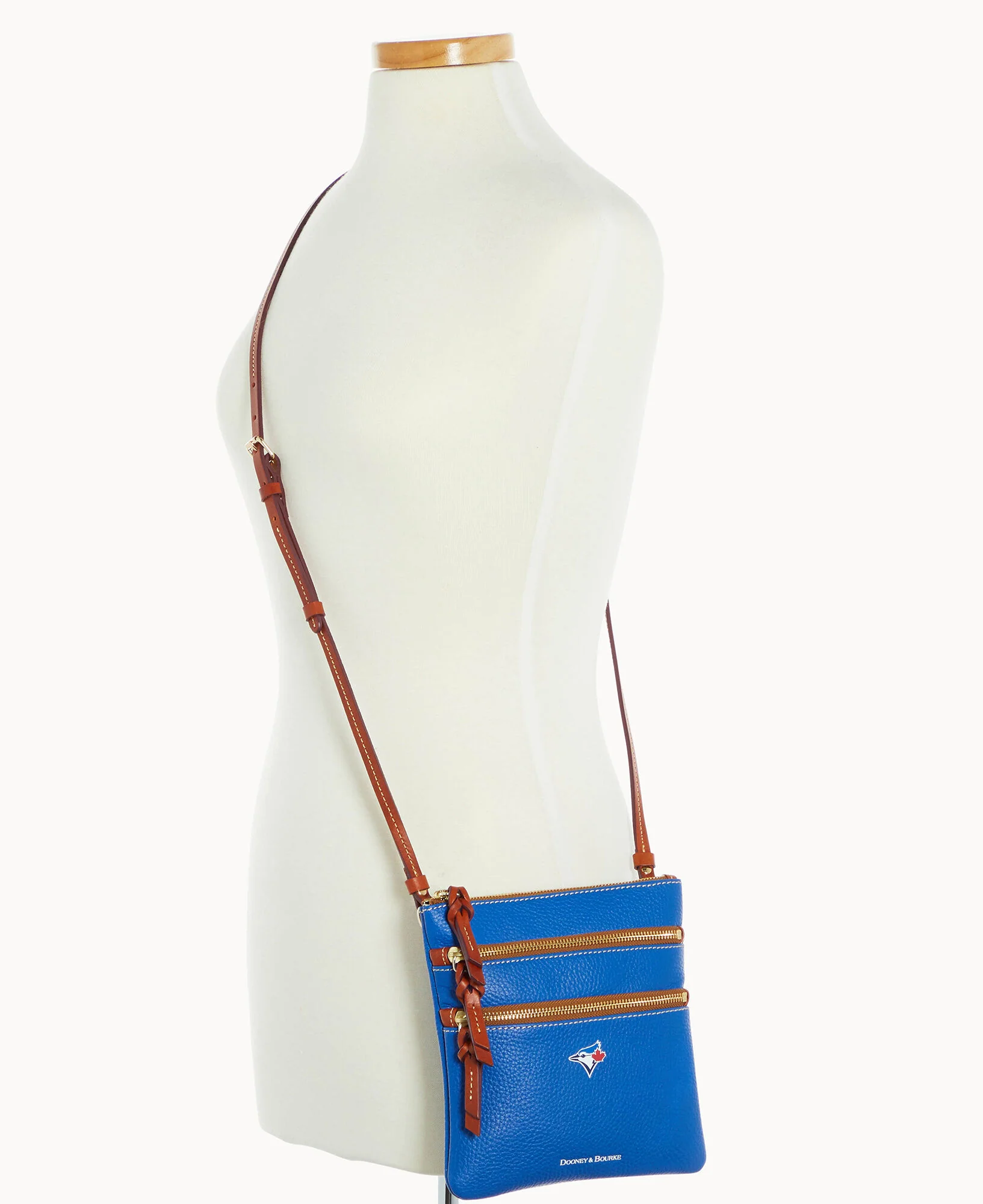 MLB Blue Jays North South Triple Zip Crossbody - Image 4