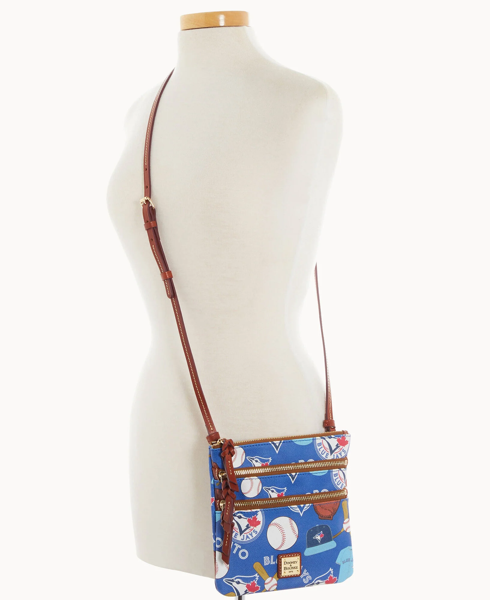 MLB Blue Jays Triple Zip Crossbody - Image 4