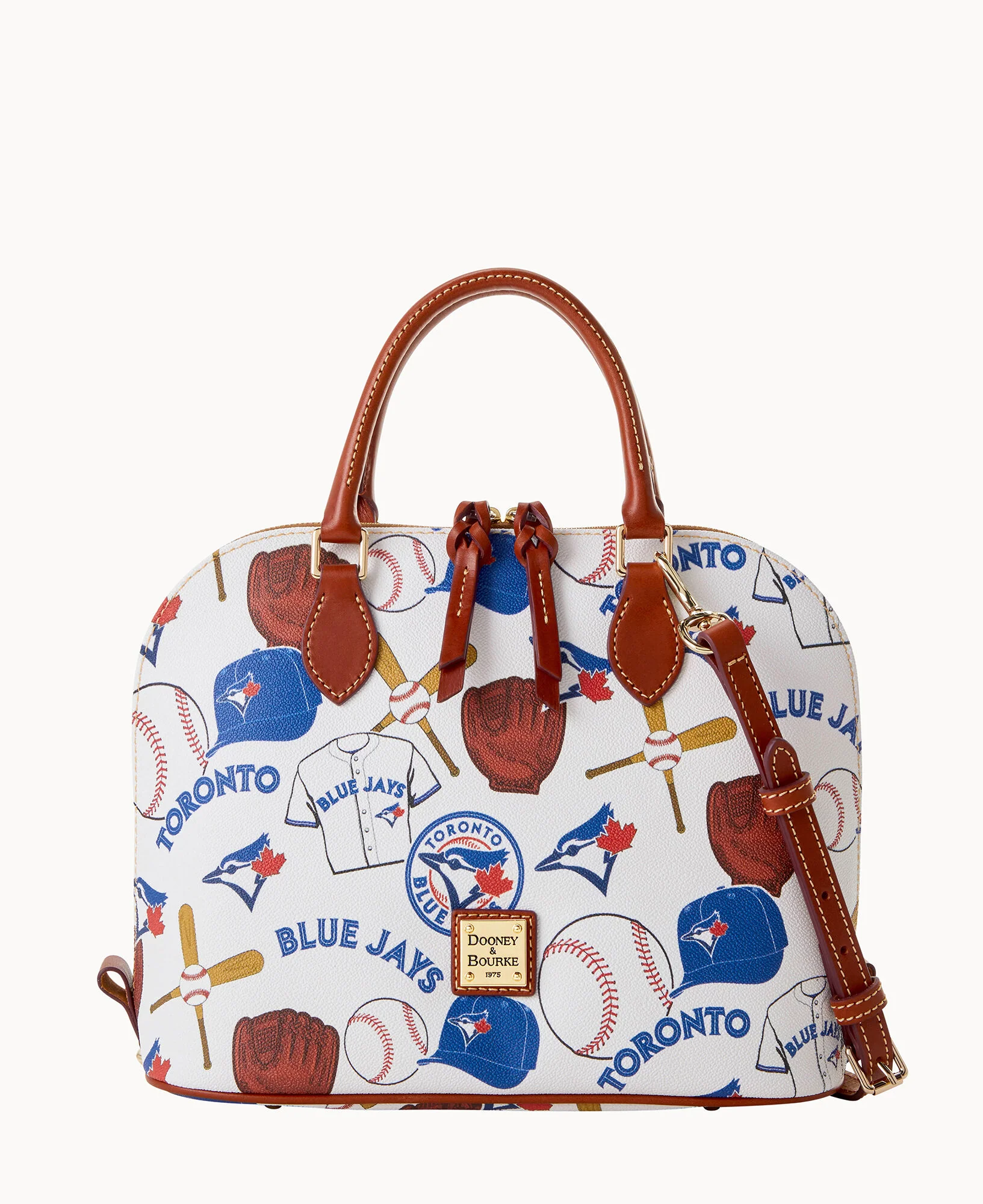 MLB Blue Jays Zip Zip Satchel