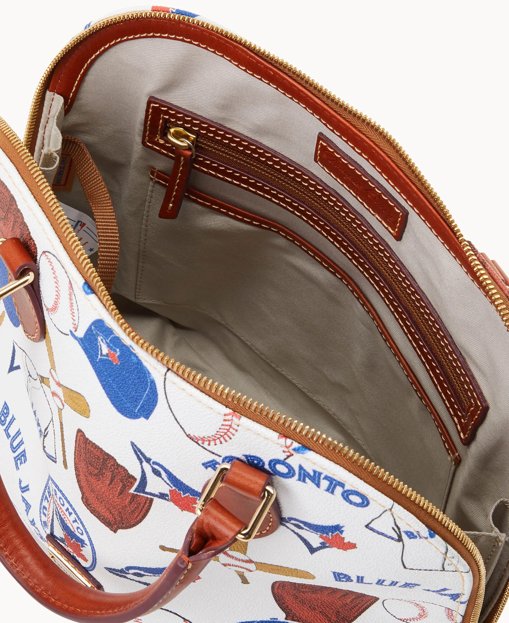 MLB Blue Jays Zip Zip Satchel - Image 3