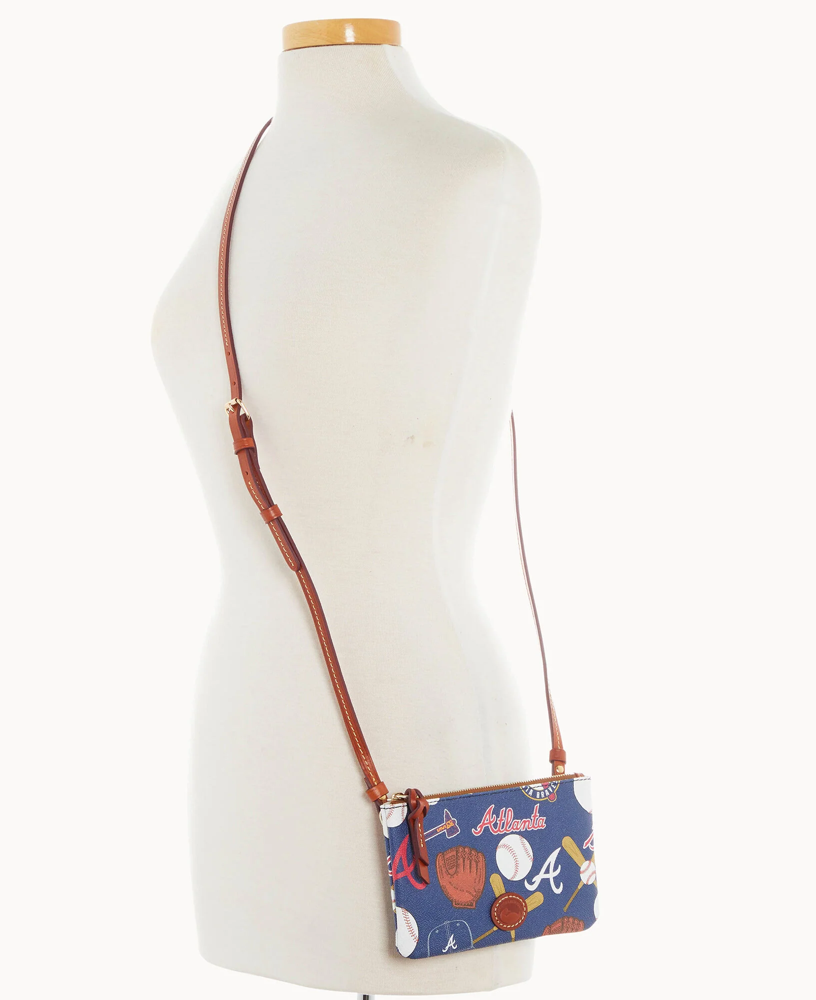MLB Braves Top Zip Crossbody - Image 4
