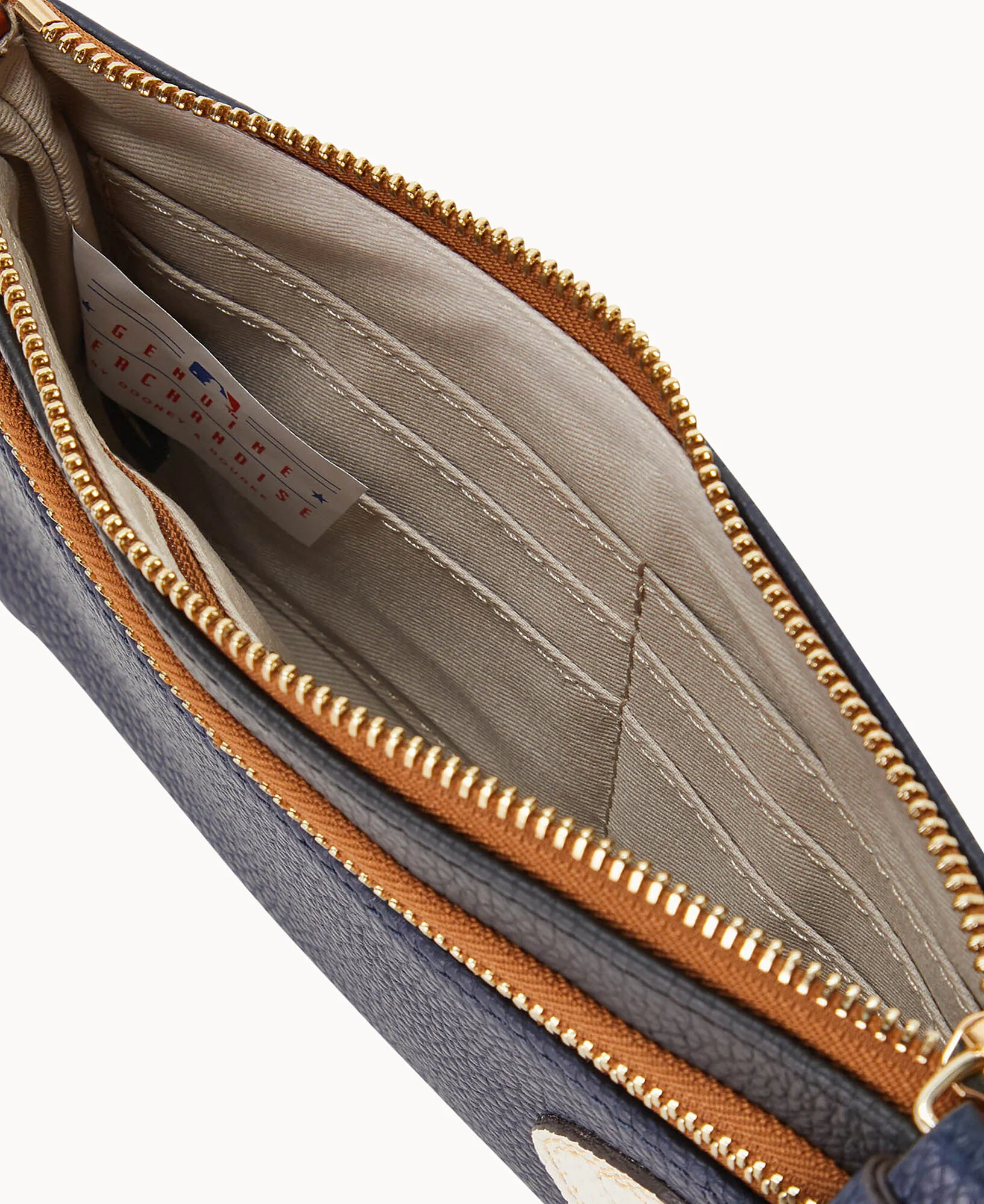 MLB Brewers Double Zip Wristlet - Image 3