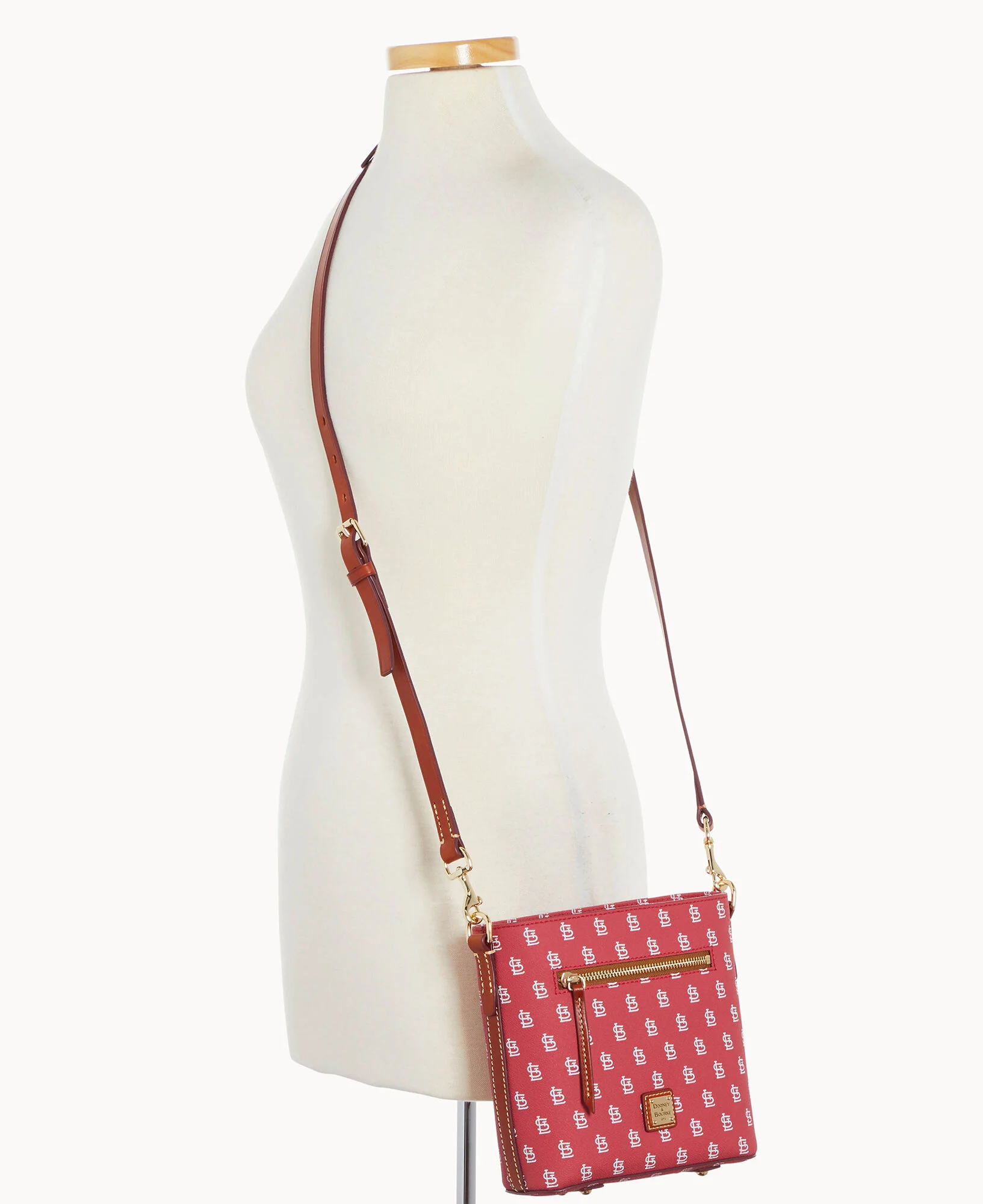 MLB Cardinals Small Zip Crossbody - Image 4