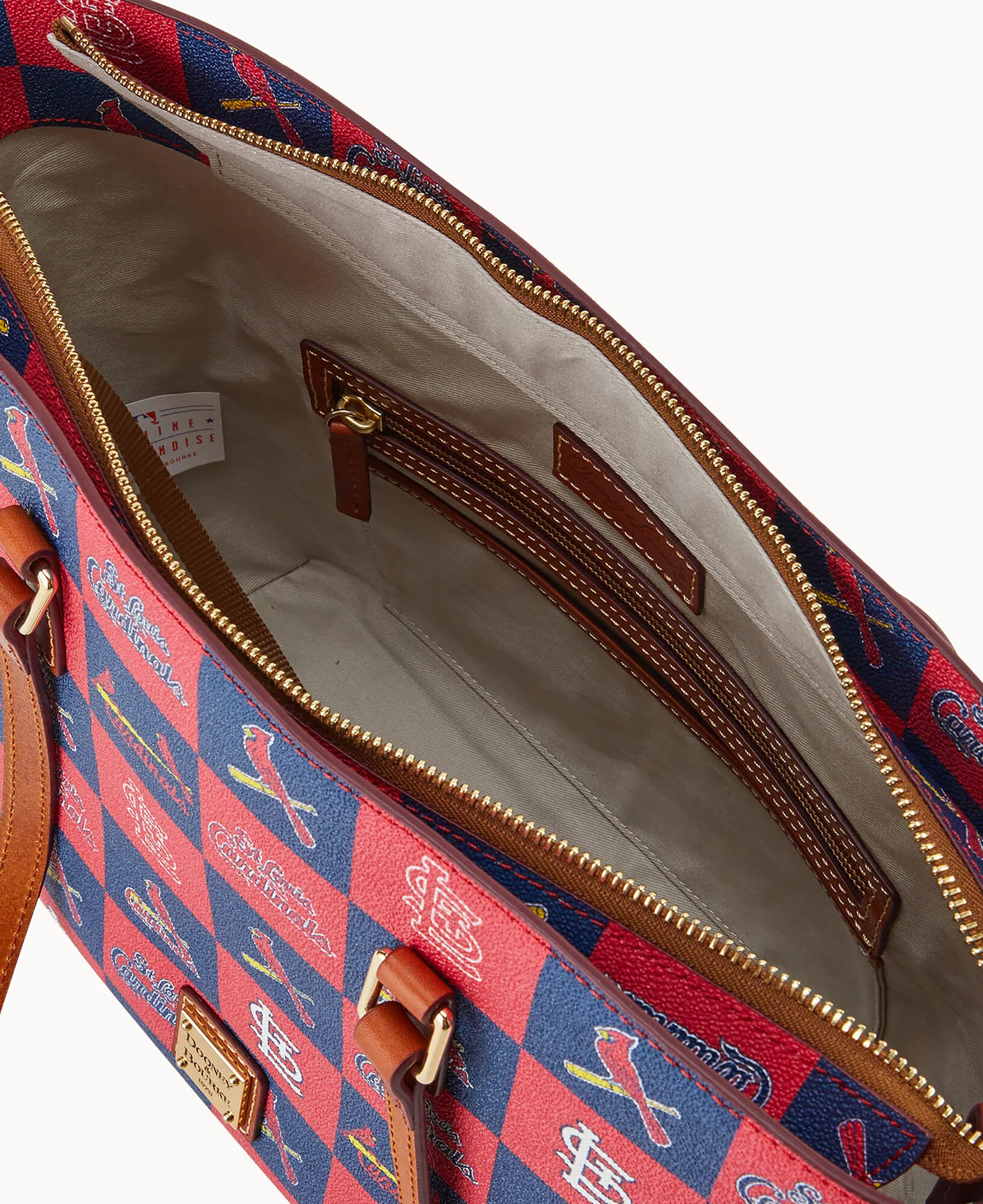 MLB Cardinals Zip Tote - Image 2
