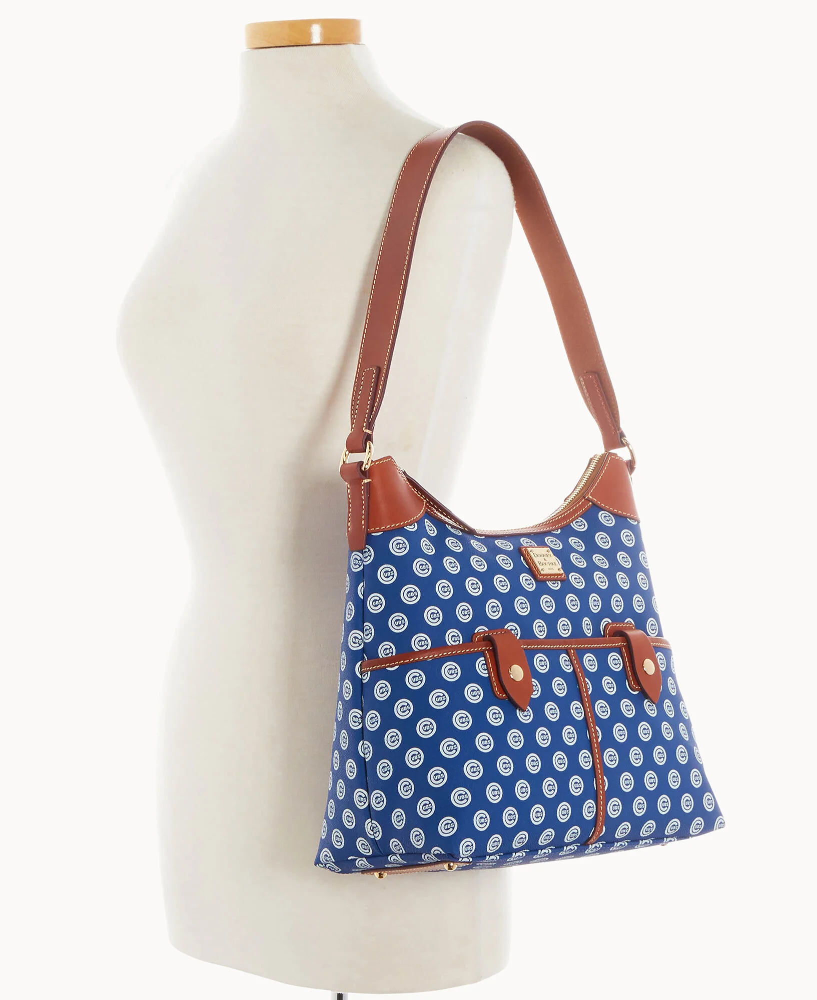 MLB Cubs Zip Hobo - Image 4