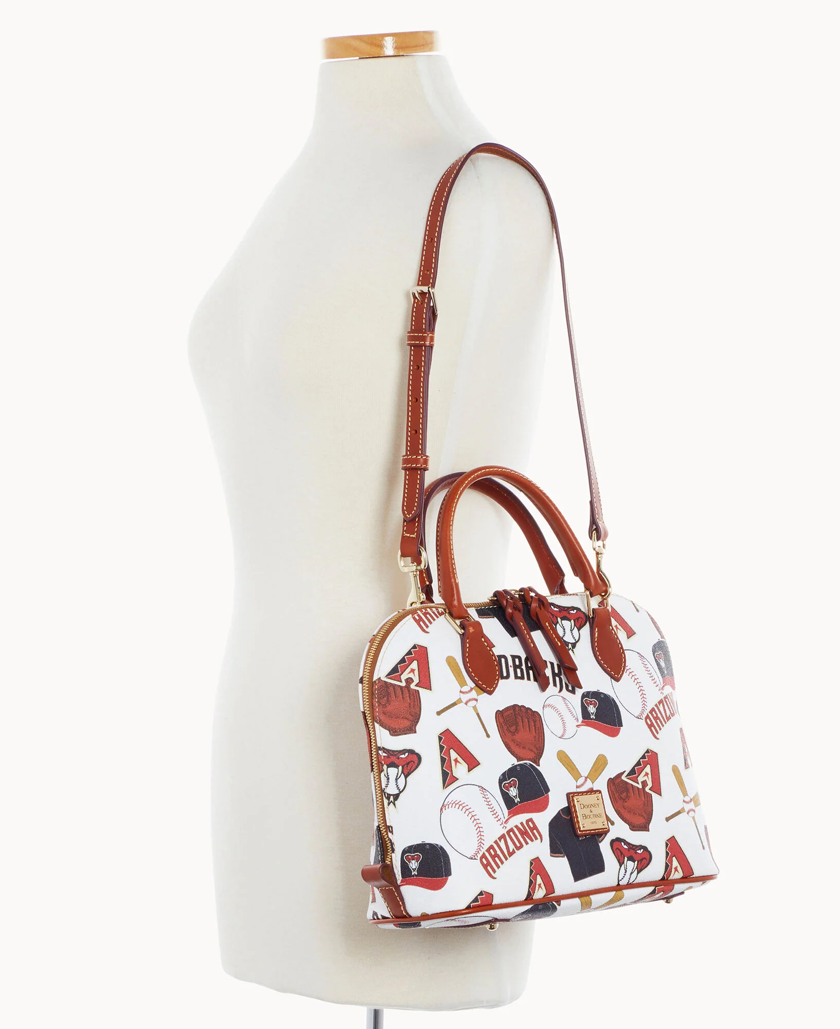 MLB Diamondbacks Zip Zip Satchel - Image 4