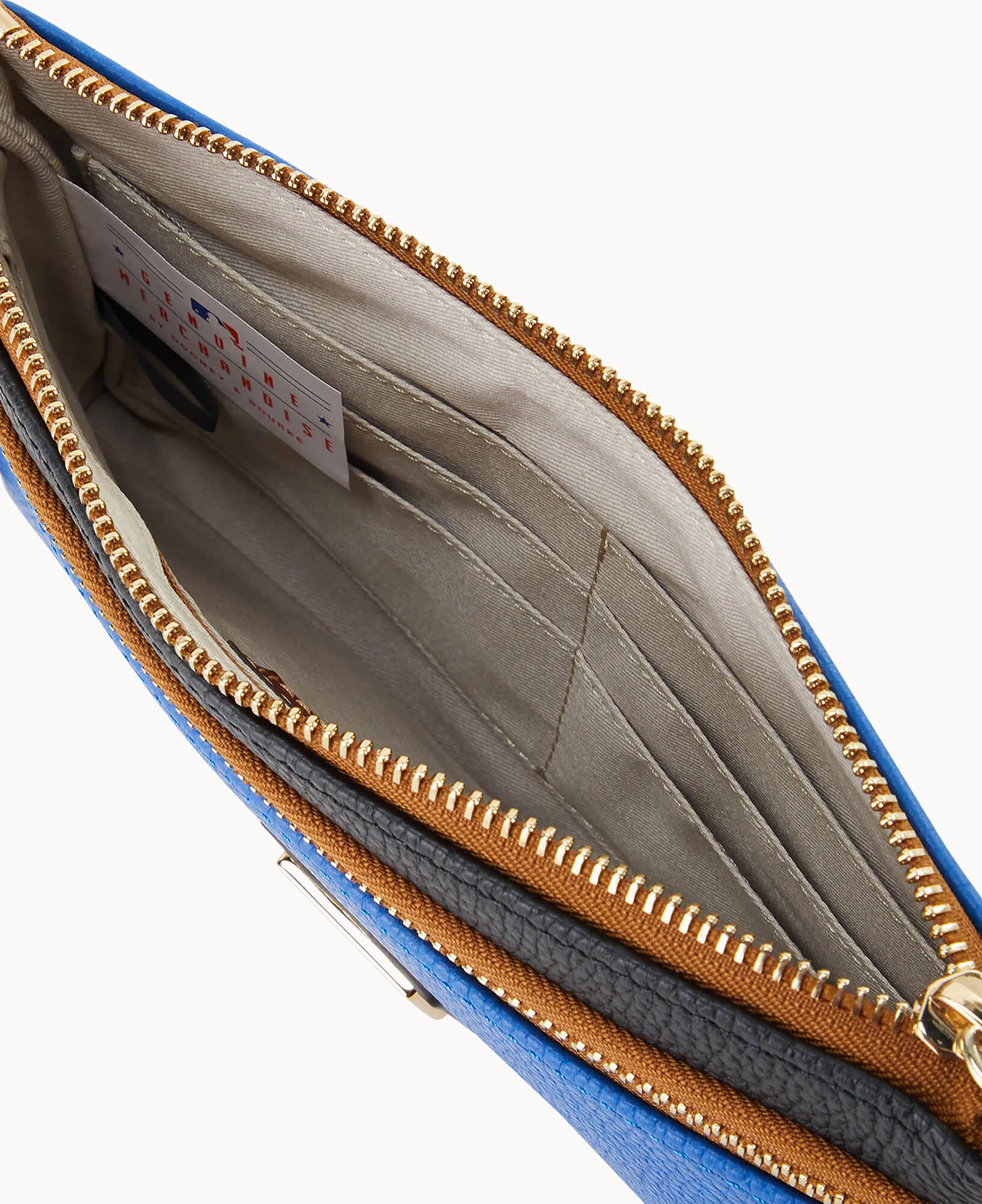 MLB Dodgers Double Zip Wristlet - Image 3