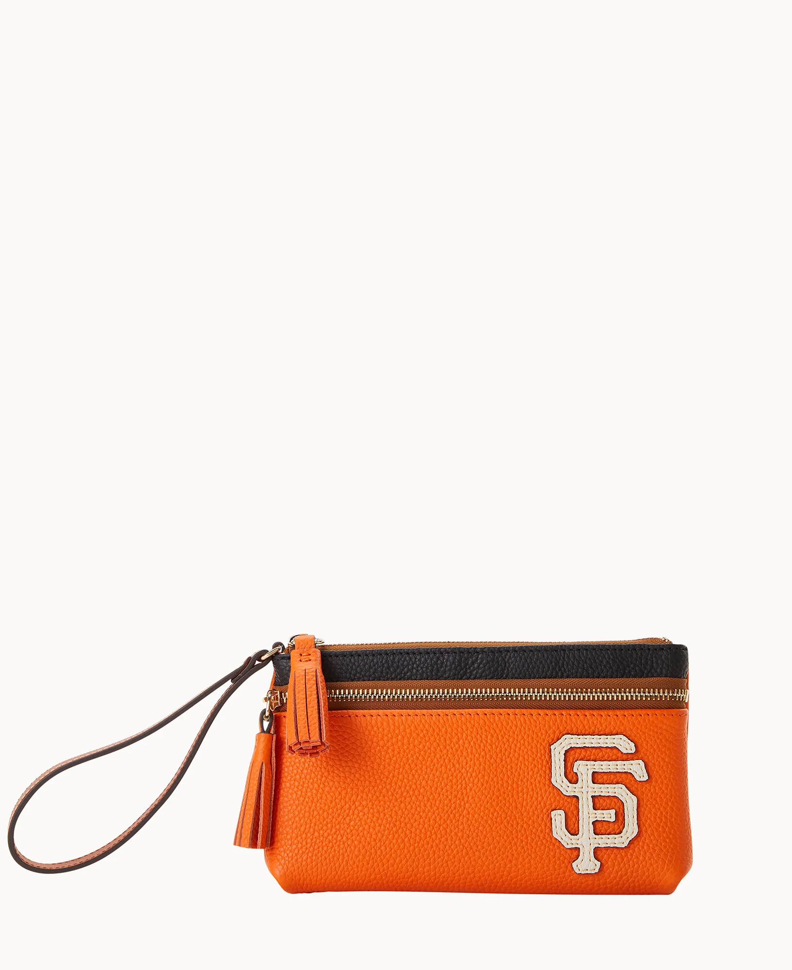 MLB Giants Double Zip Wristlet