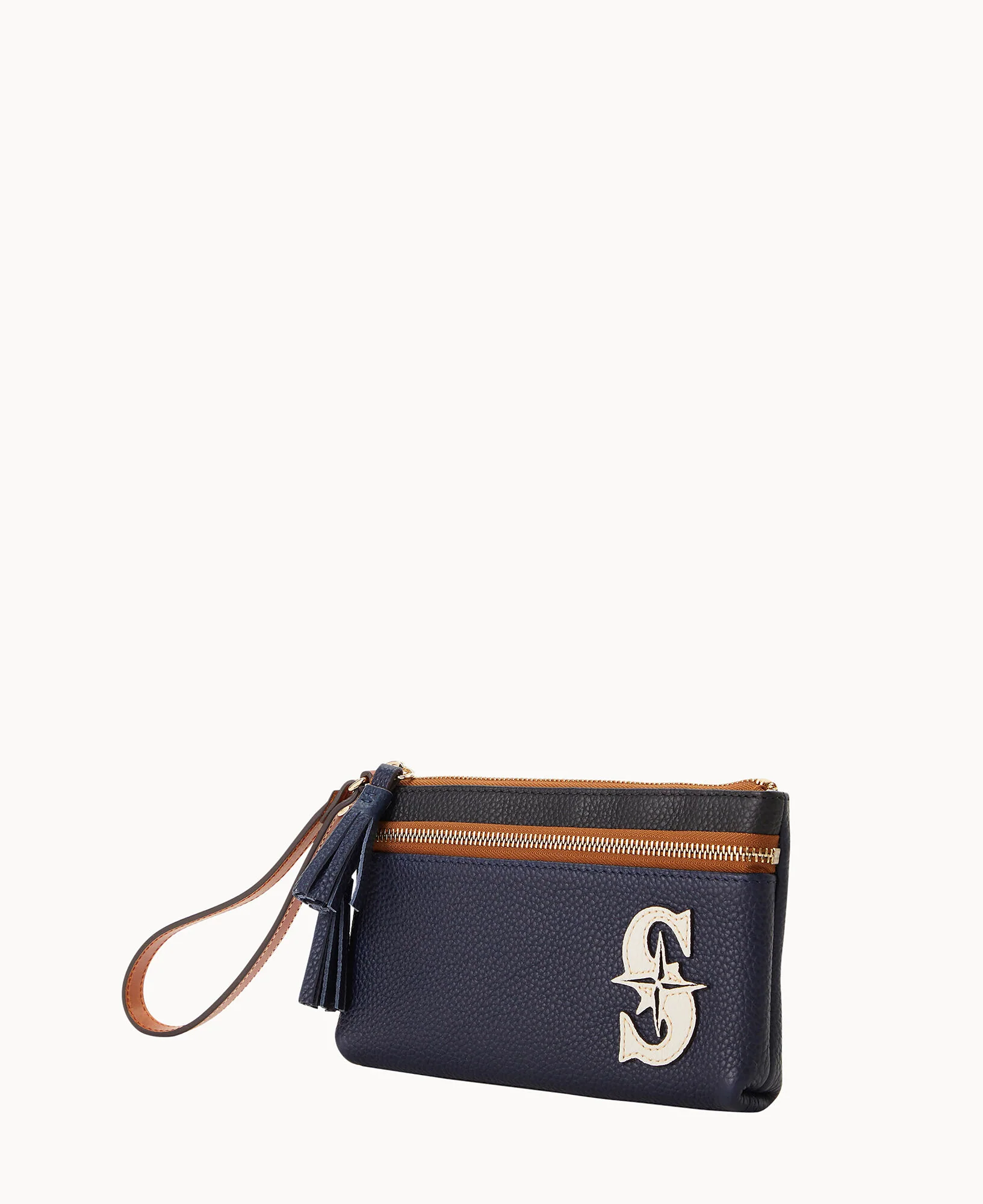 MLB Mariners Double Zip Wristlet - Image 2