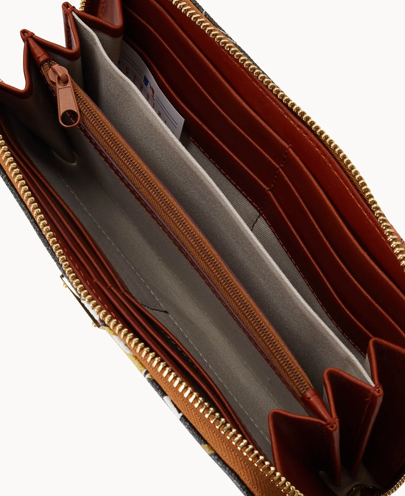 MLB Marlins Large Zip Around Wristlet - Image 4
