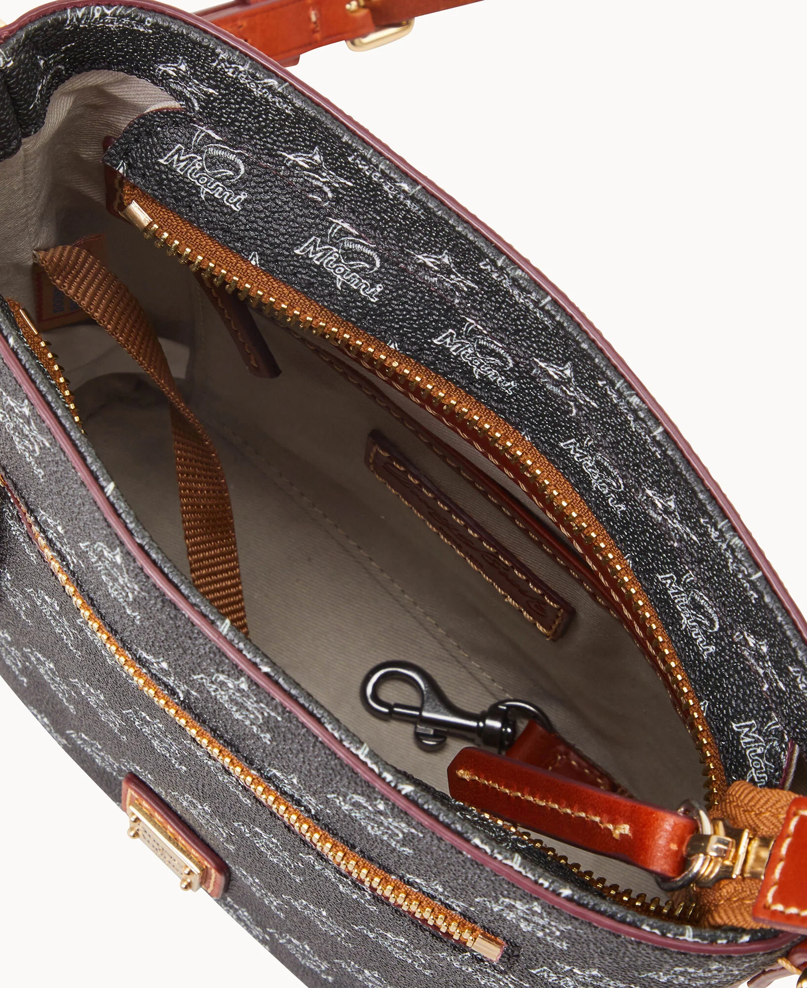 MLB Marlins Small Zip Crossbody - Image 3