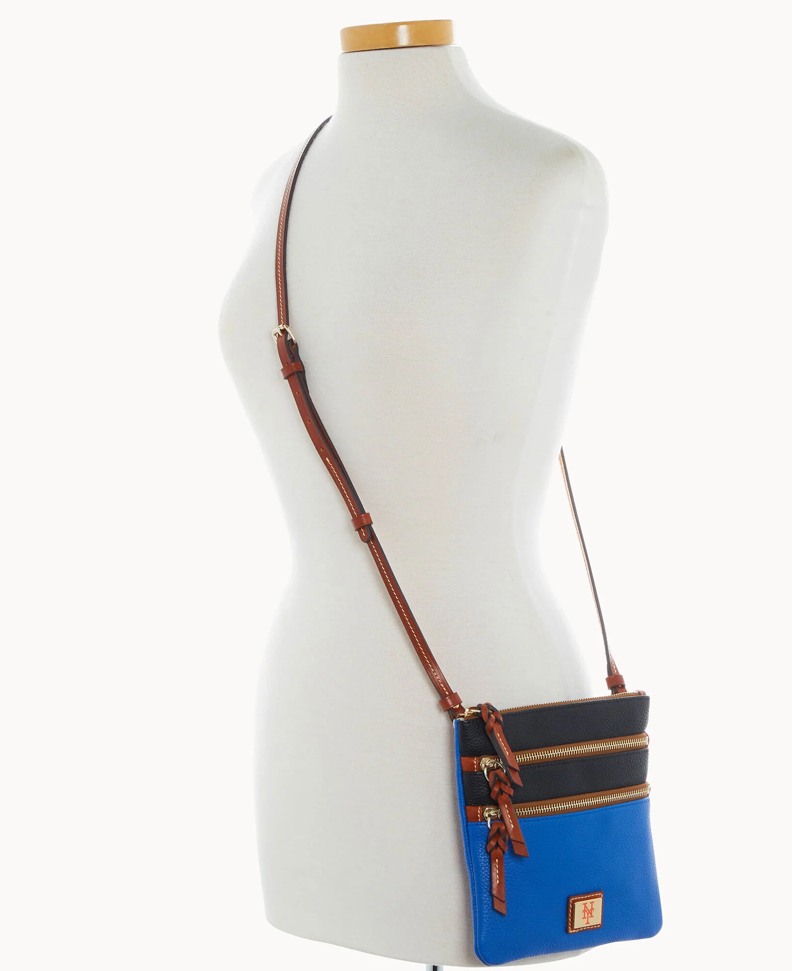 MLB Mets Triple Zip Crossbody - Image 5