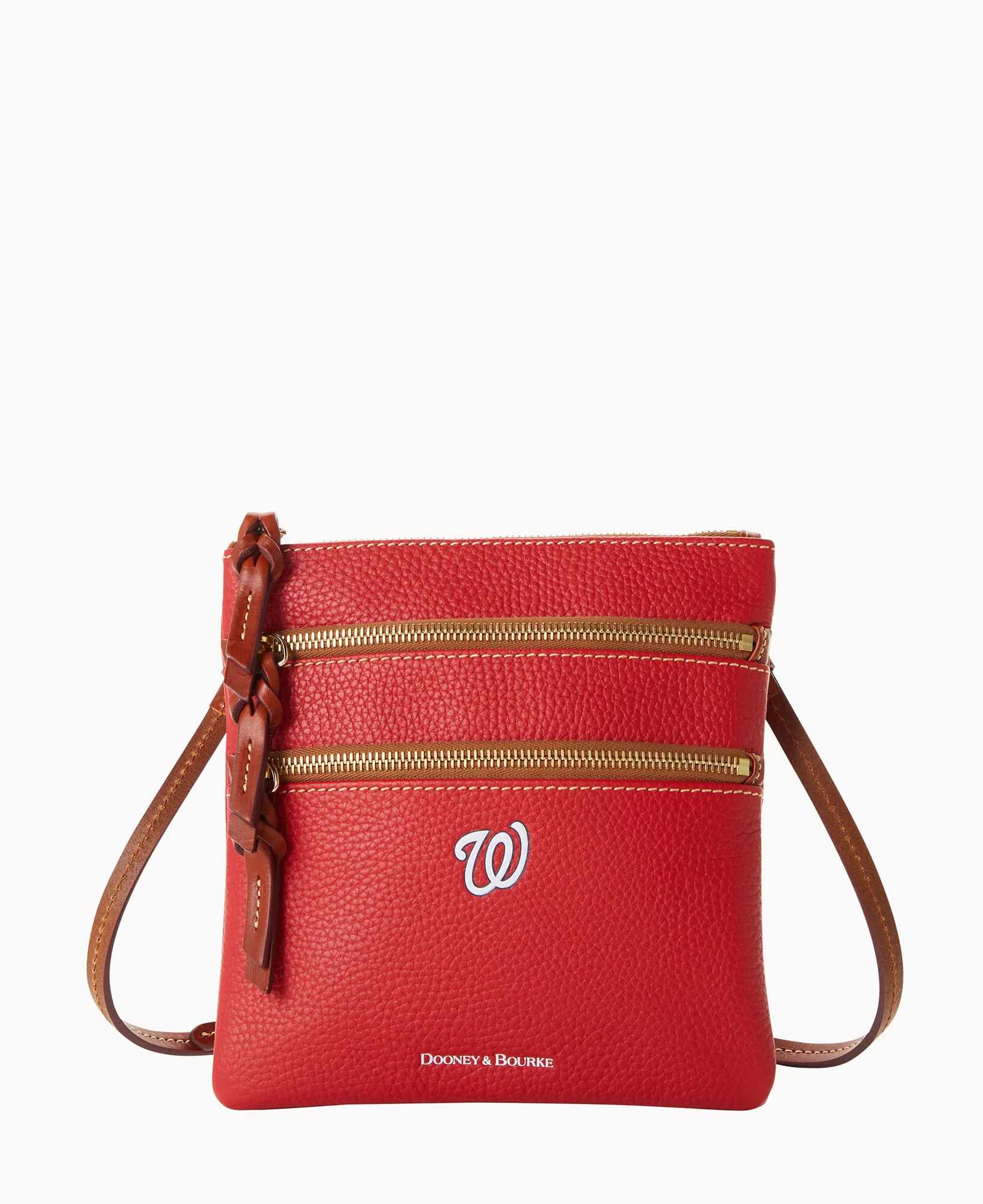 MLB Nationals North South Triple Zip Crossbody