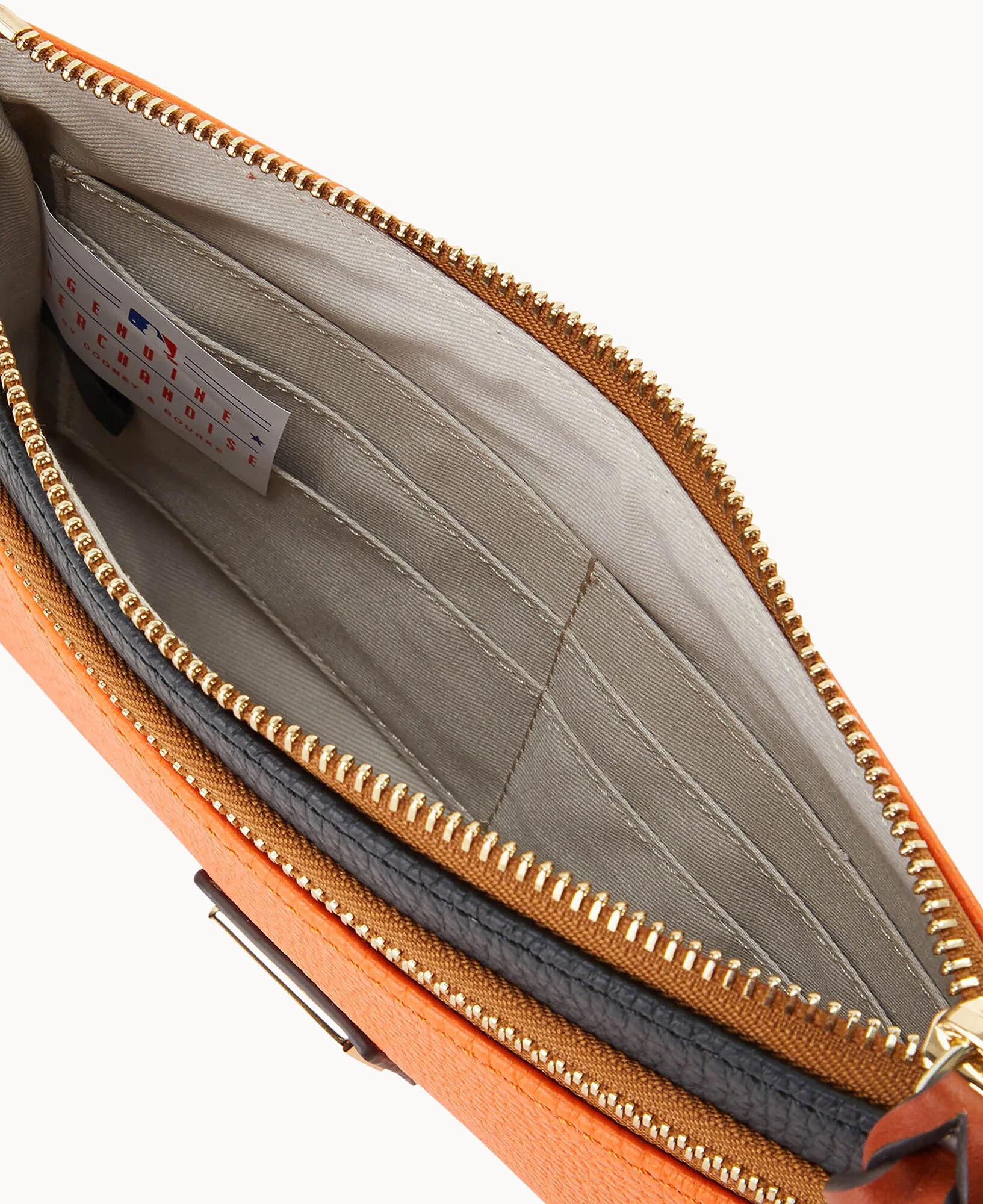 MLB Orioles Double Zip Wristlet - Image 3