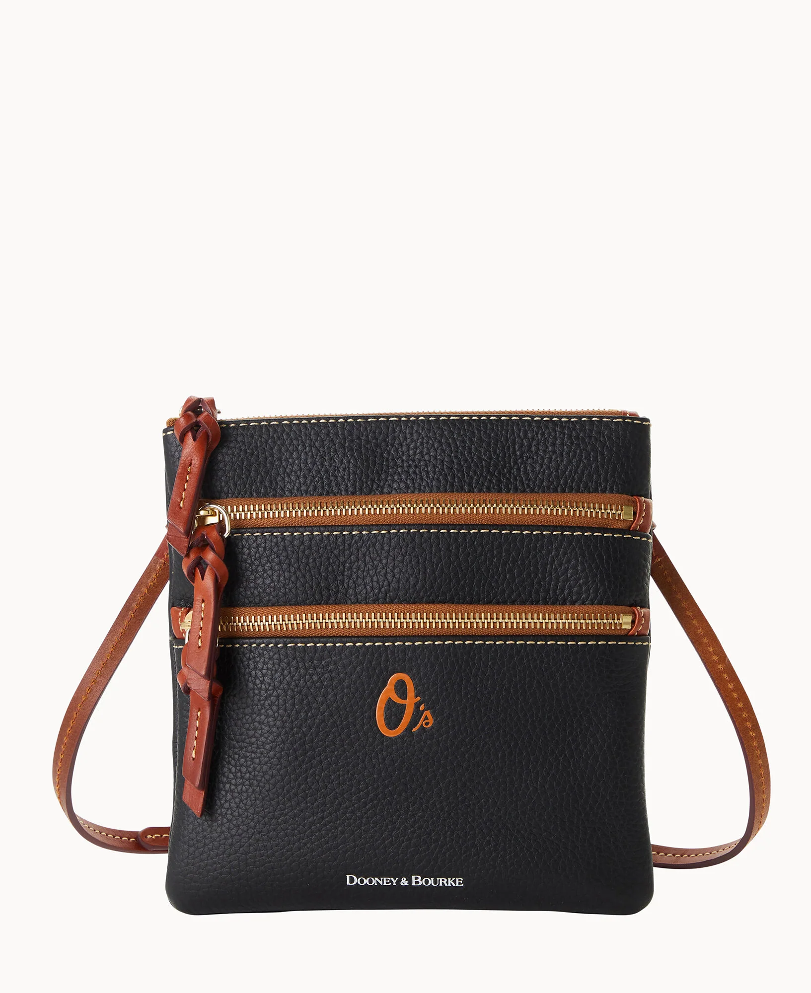 MLB Orioles North South Triple Zip Crossbody