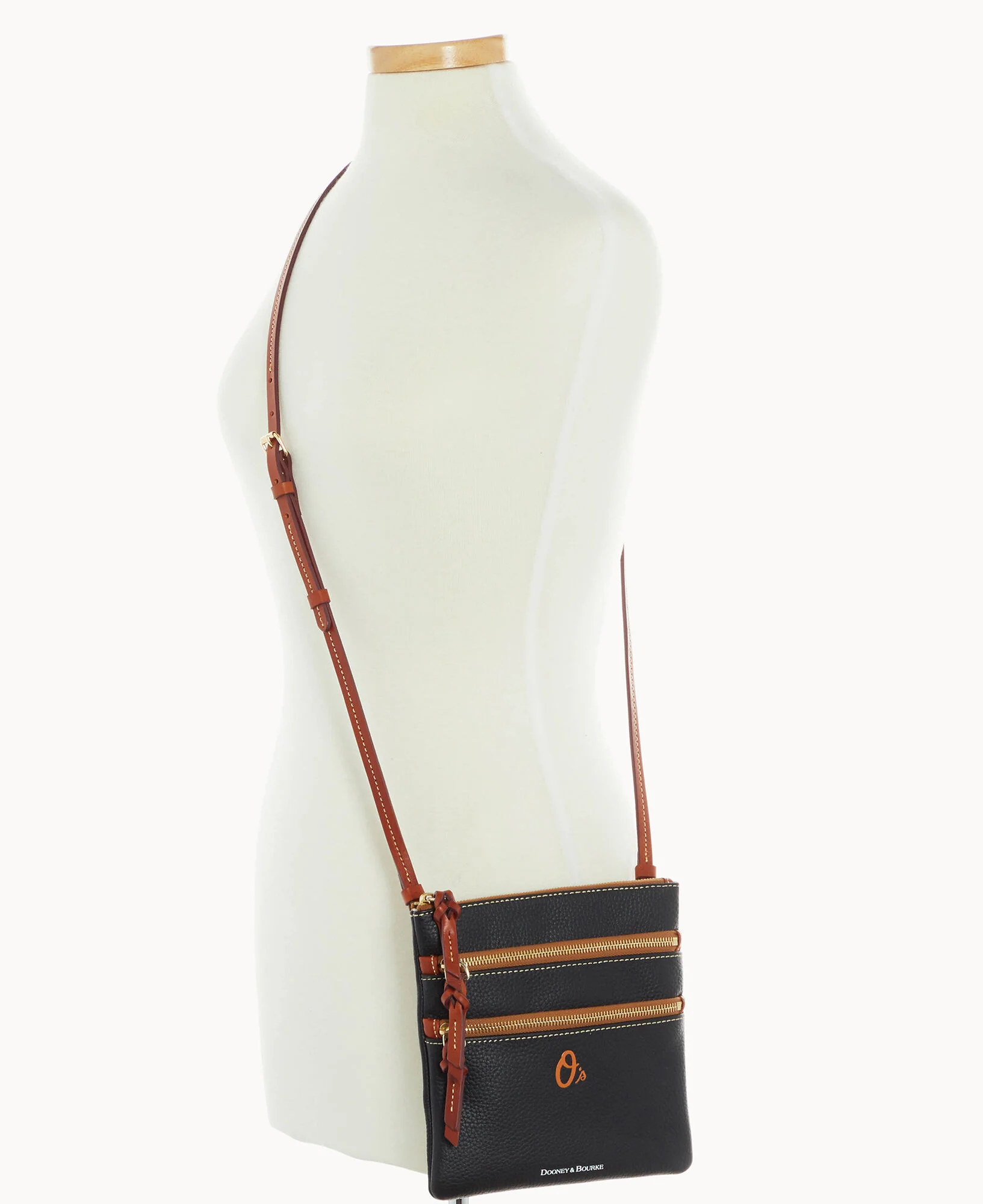 MLB Orioles North South Triple Zip Crossbody - Image 4