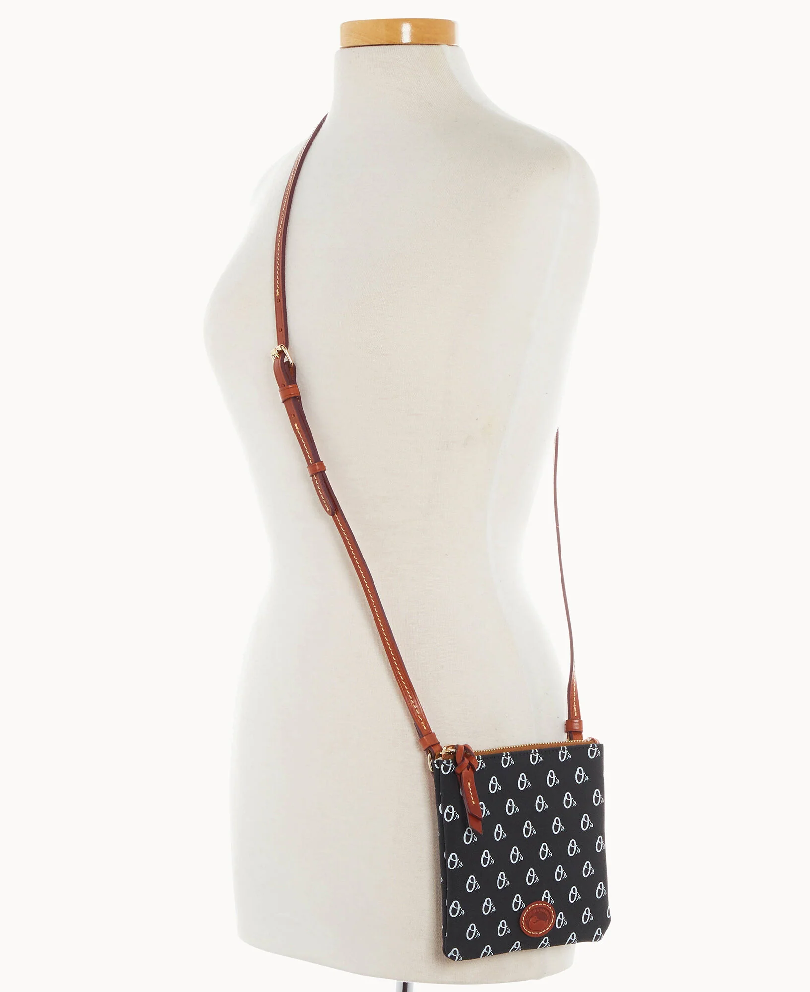 MLB Orioles Small North South Top Zip Crossbody - Image 4