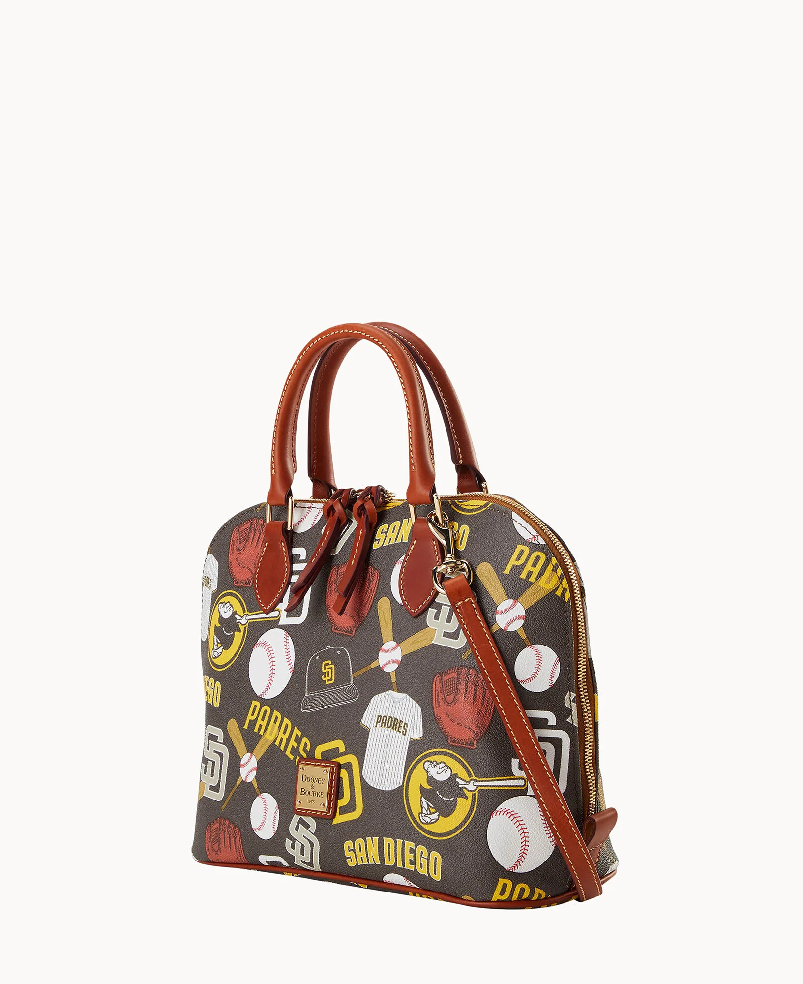 MLB Padres Zip Zip Satchel - Image 2