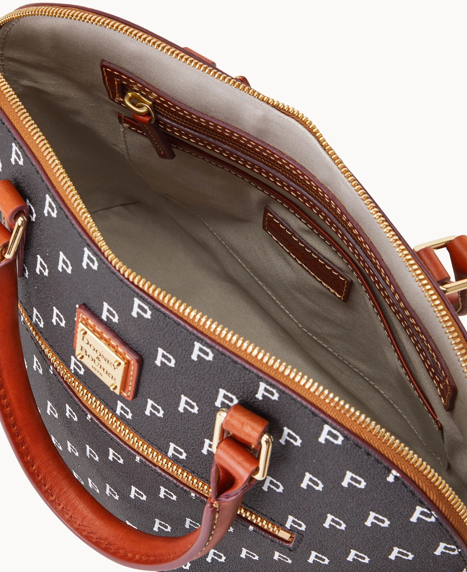 MLB Pirates Domed Zip Satchel - Image 3