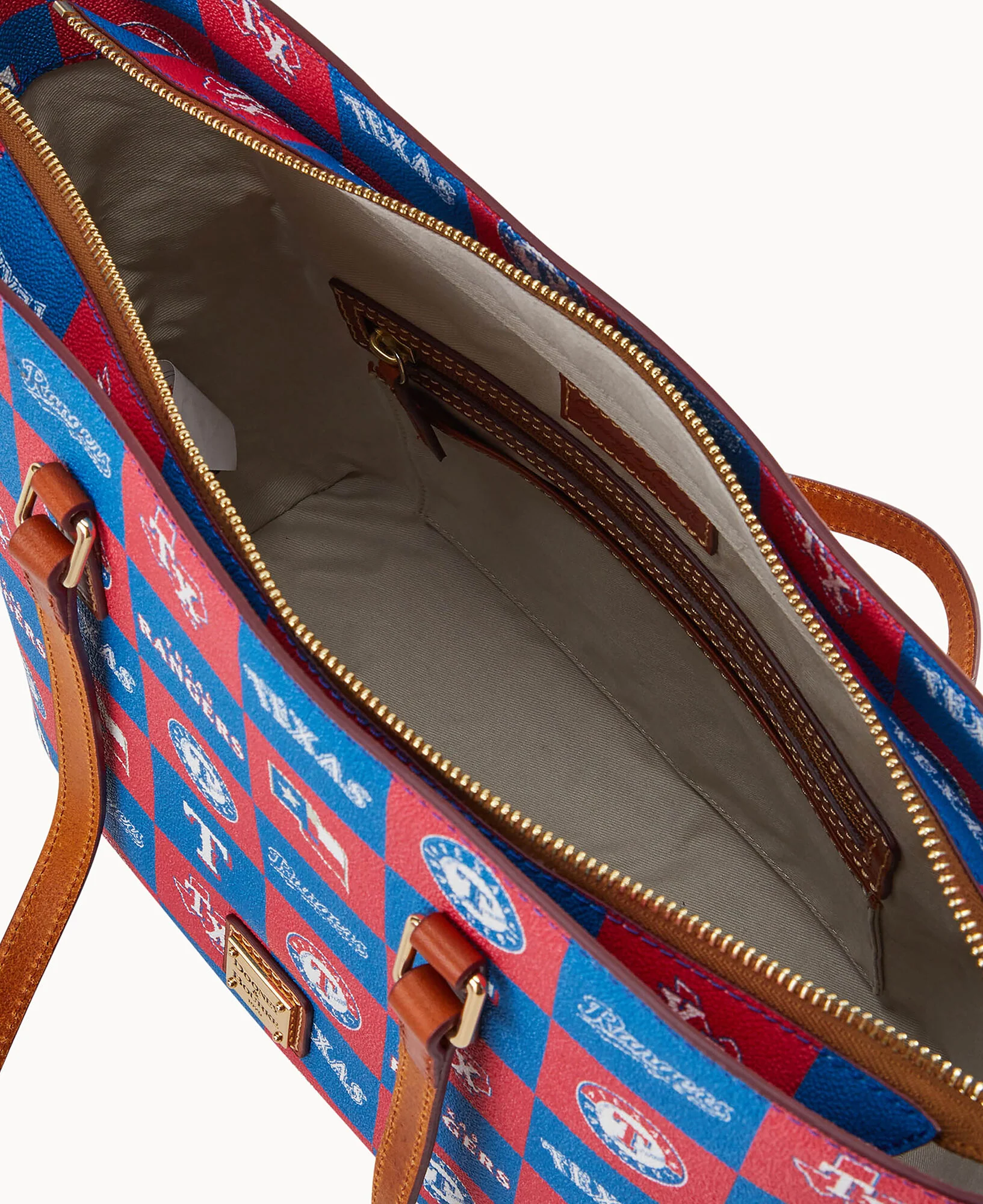 MLB Rangers Zip Tote - Image 3