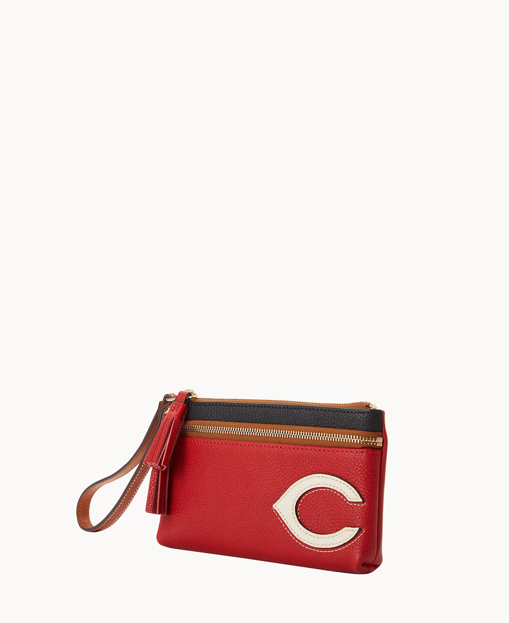 MLB Reds Double Zip Wristlet - Image 2