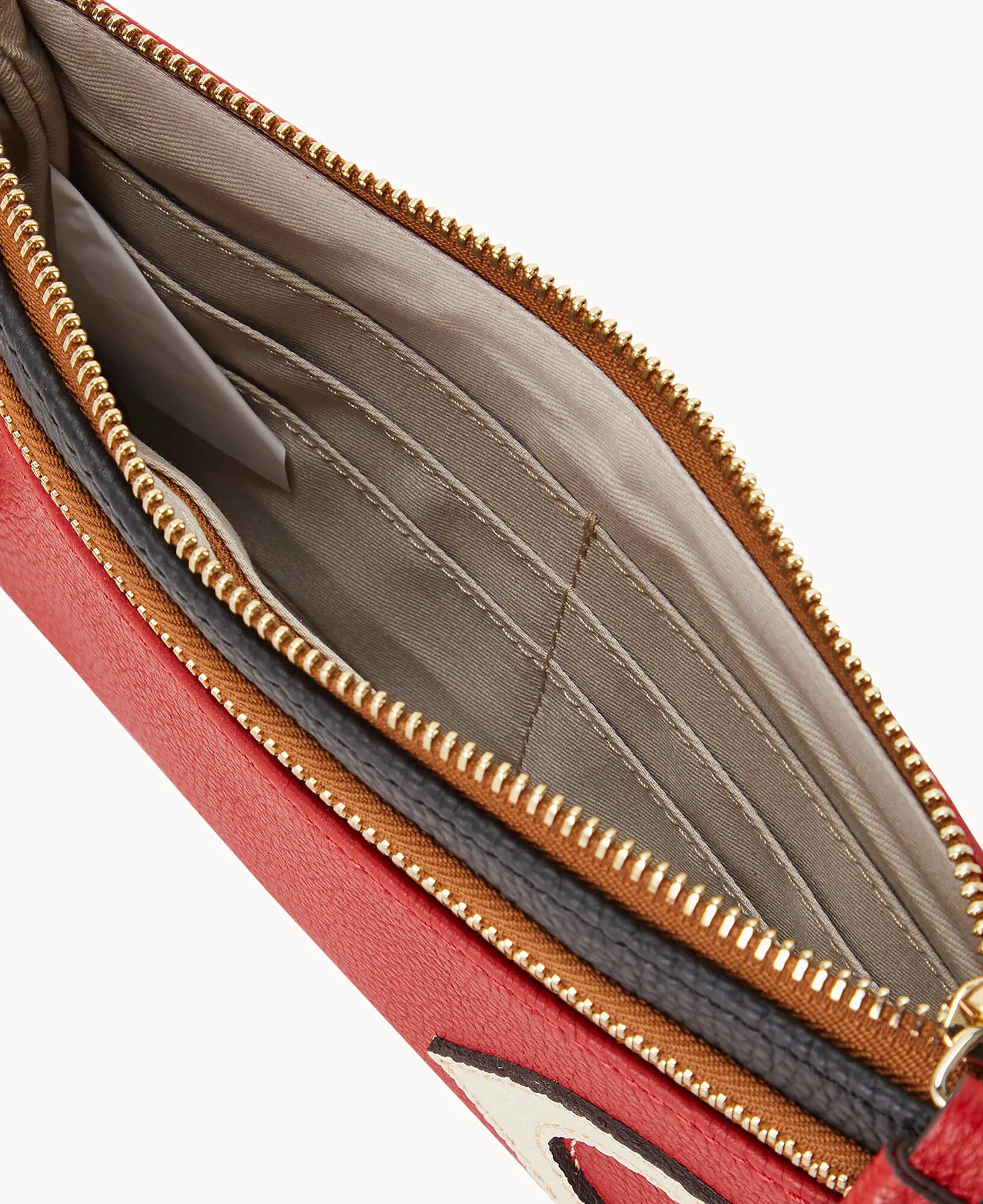MLB Reds Double Zip Wristlet - Image 3