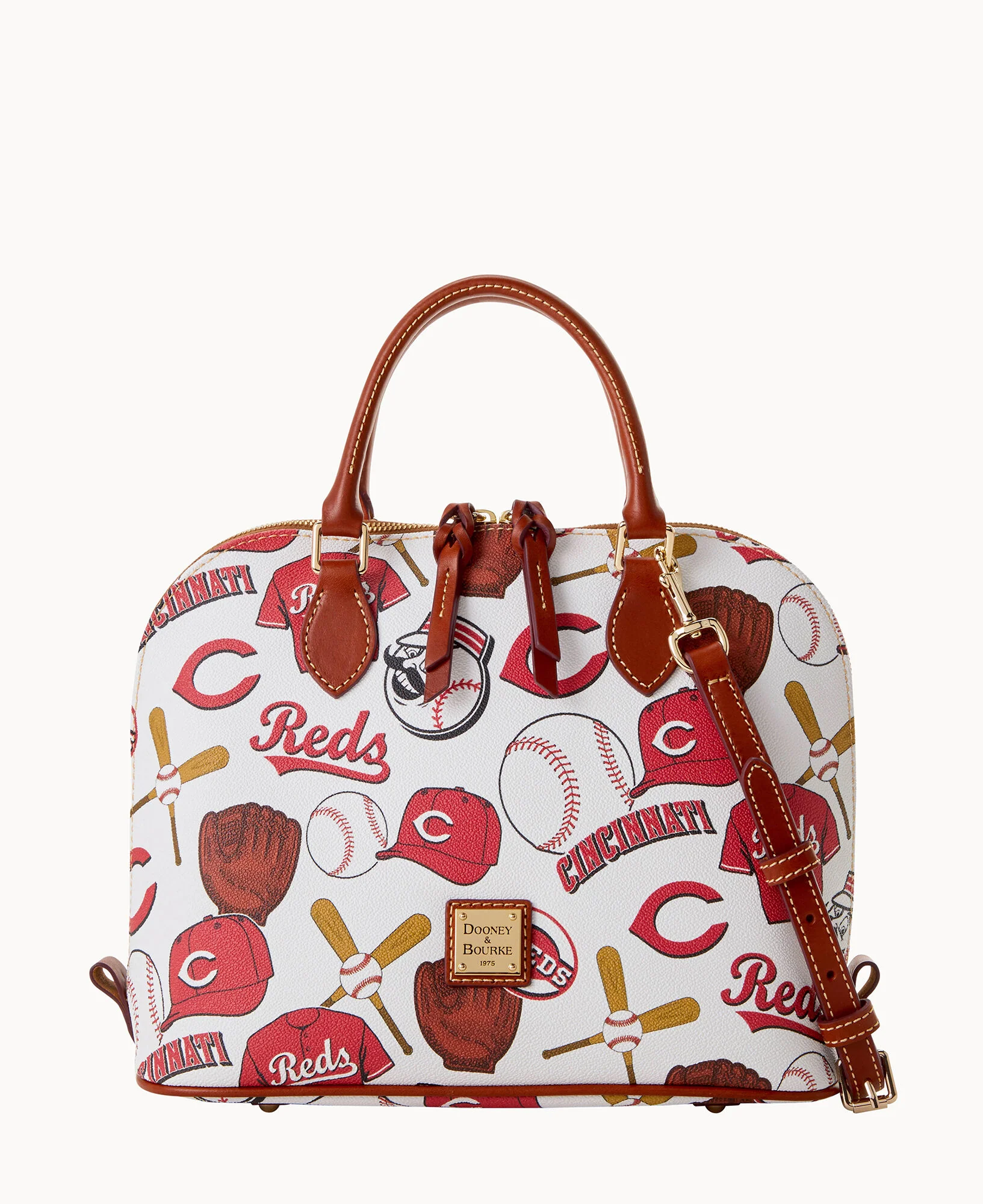 MLB Reds Zip Zip Satchel - Image 5