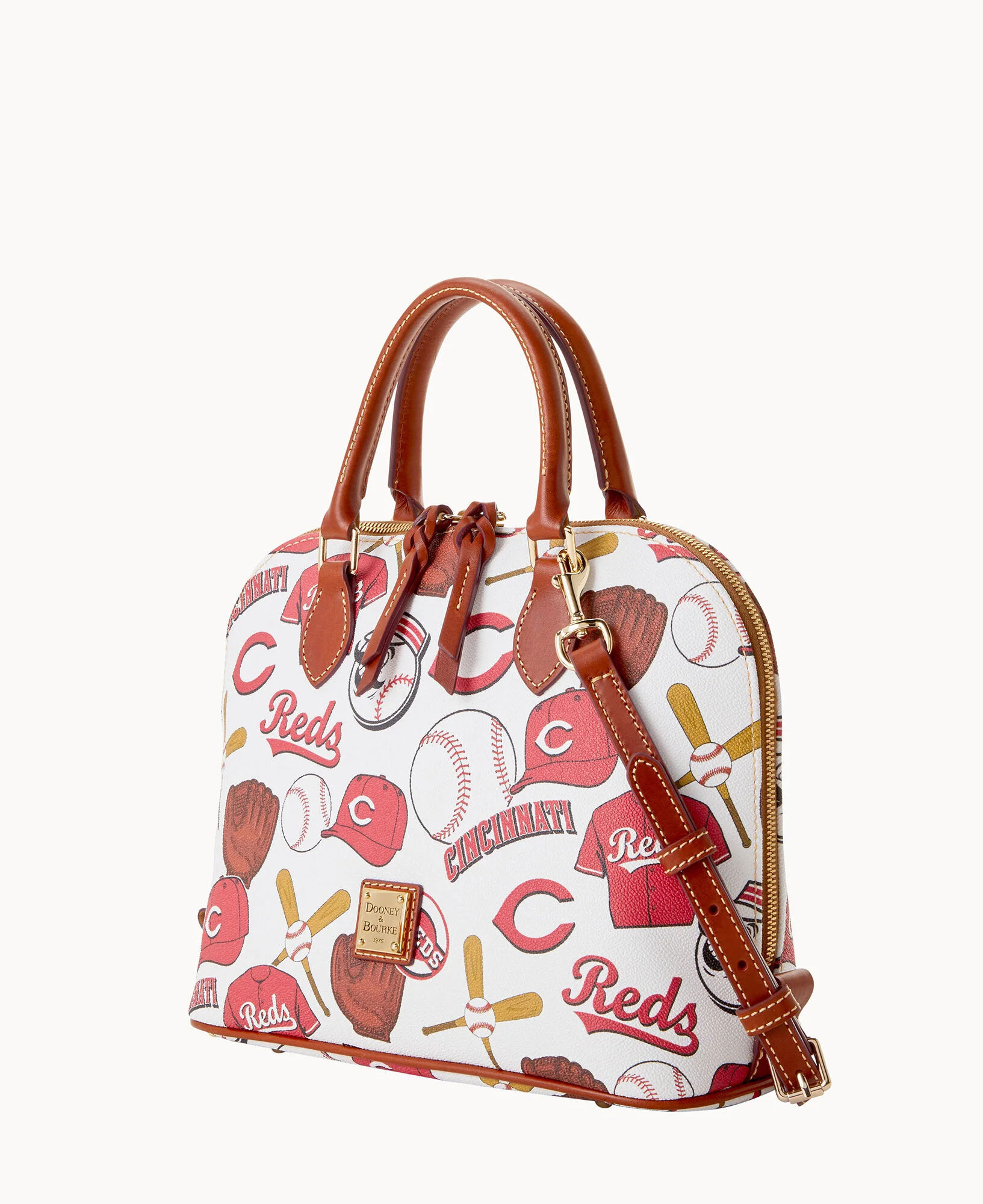 MLB Reds Zip Zip Satchel - Image 6