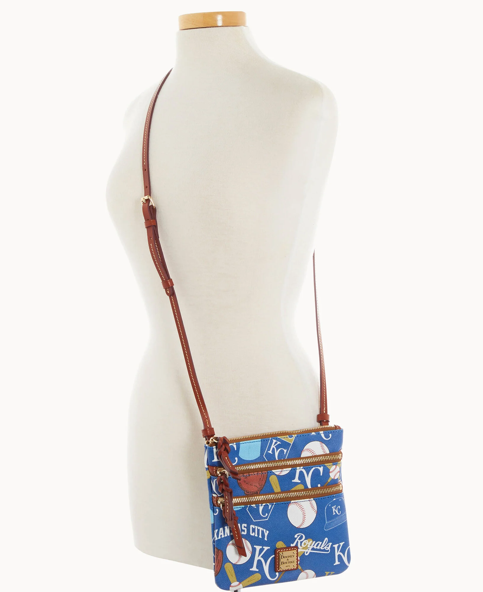 MLB Royals Triple Zip Crossbody - Image 7