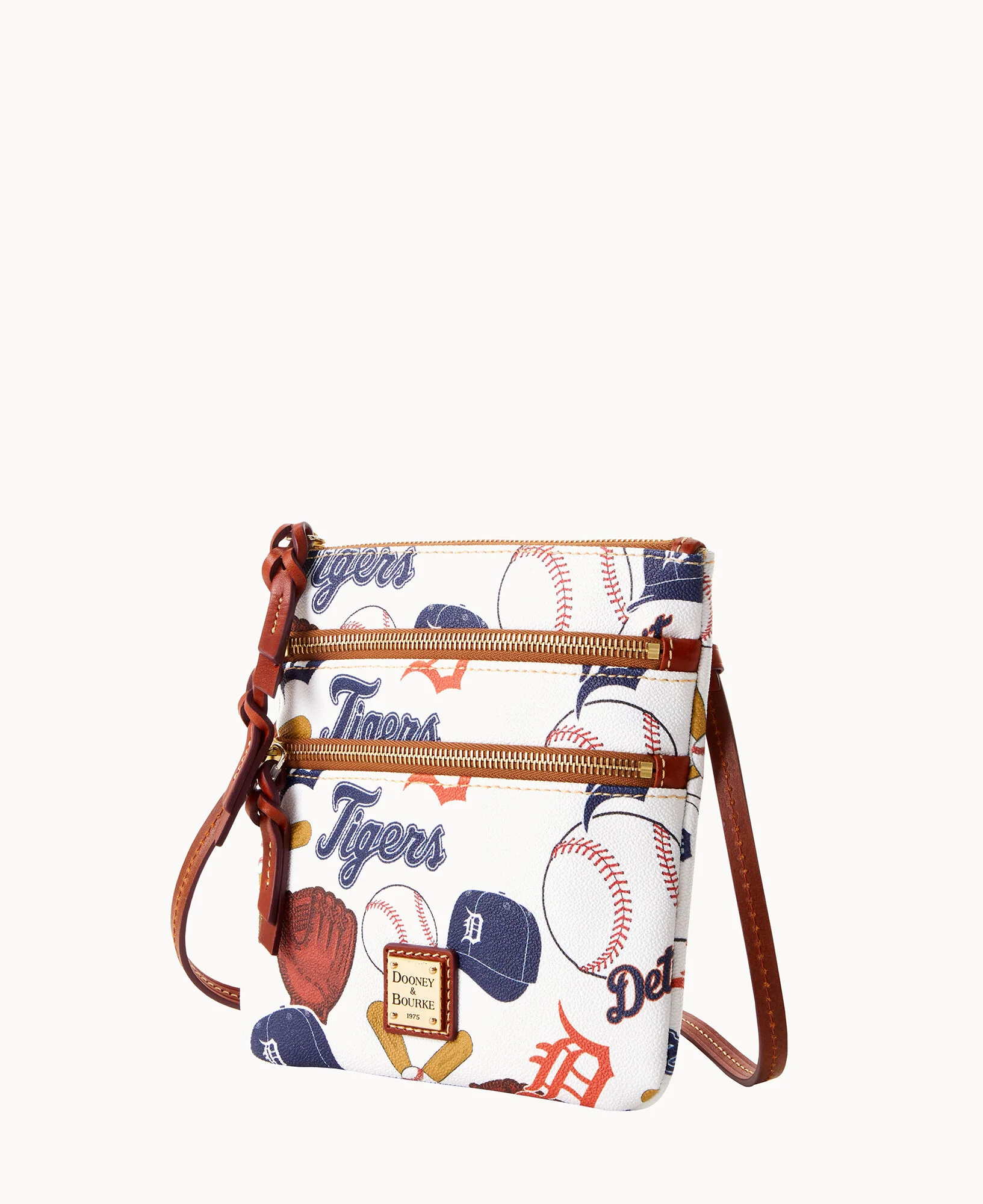 MLB Tigers Triple Zip Crossbody - Image 2