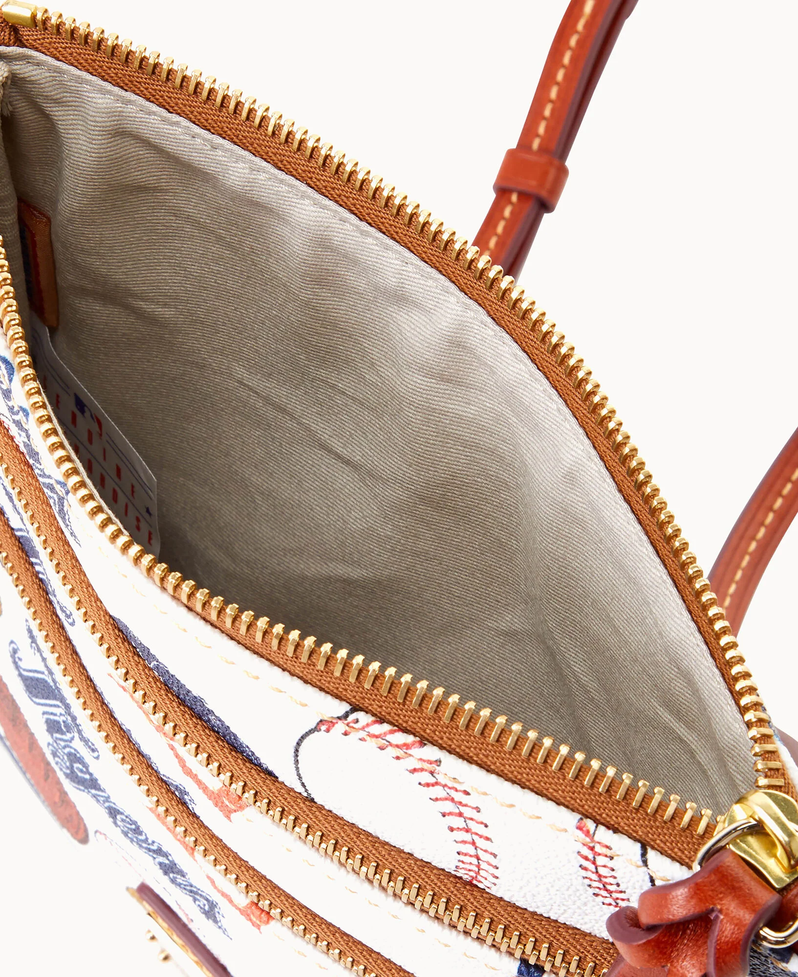 MLB Tigers Triple Zip Crossbody - Image 3