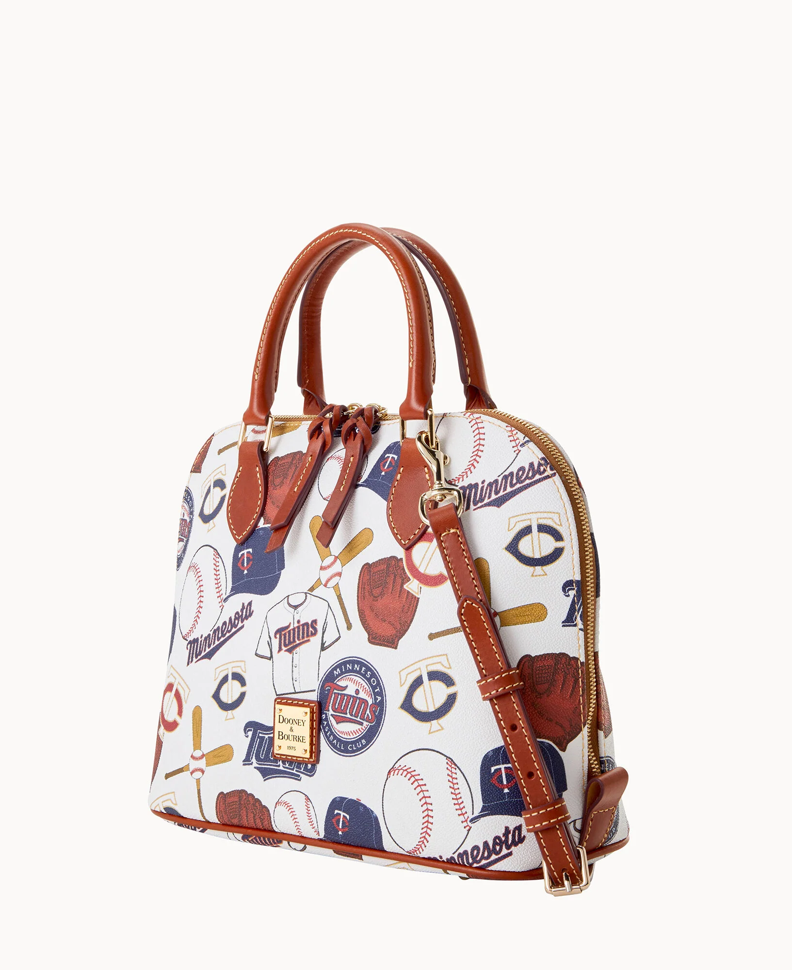 MLB Twins Zip Zip Satchel - Image 2