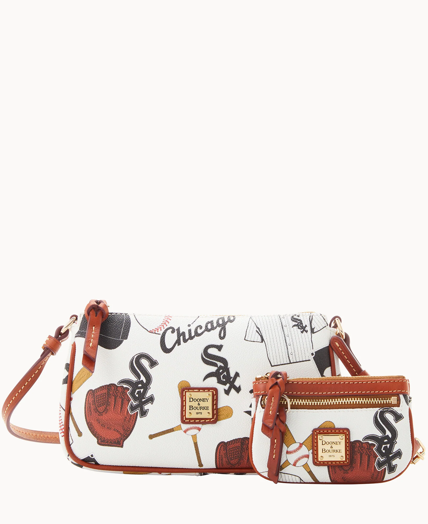 MLB White Sox Lexi Crossbody Sm Coin Case