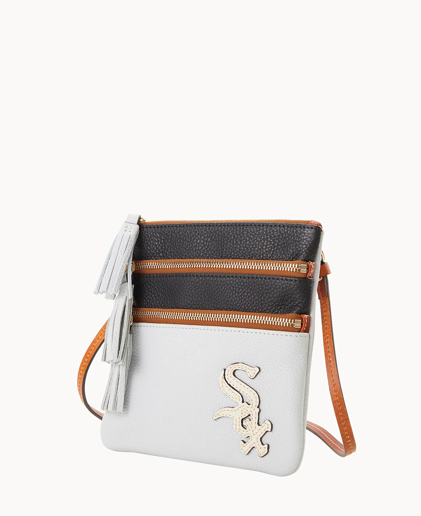 MLB White Sox Triple Zip Crossbody