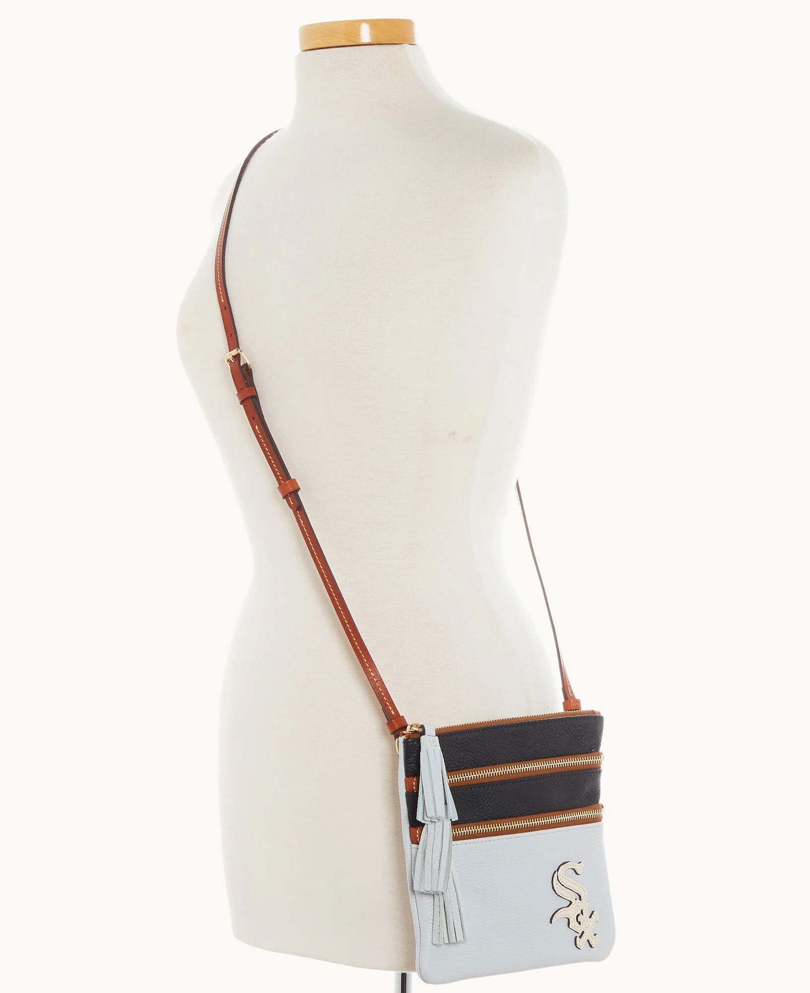 MLB White Sox Triple Zip Crossbody - Image 3