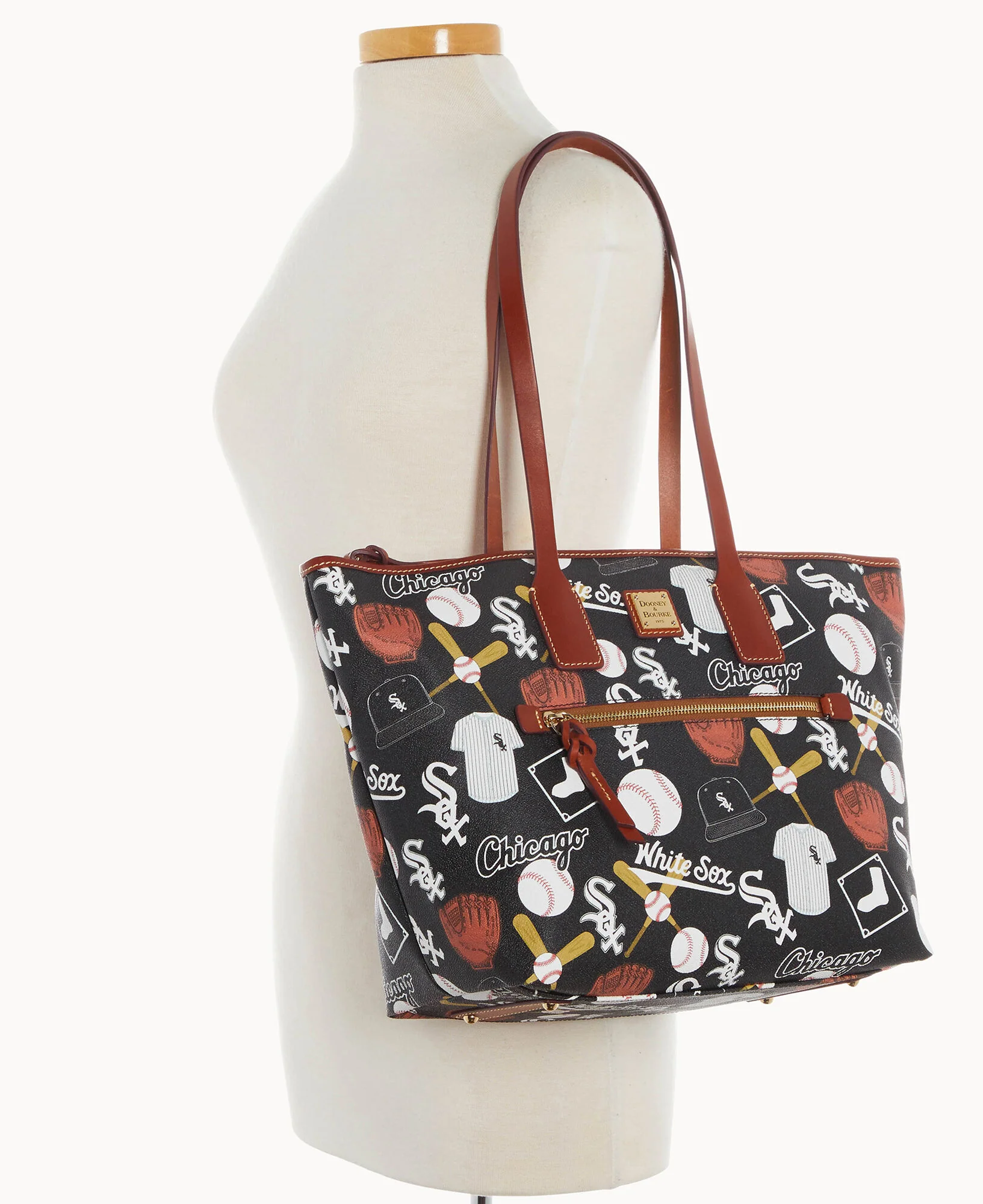 MLB White Sox Zip Tote - Image 4