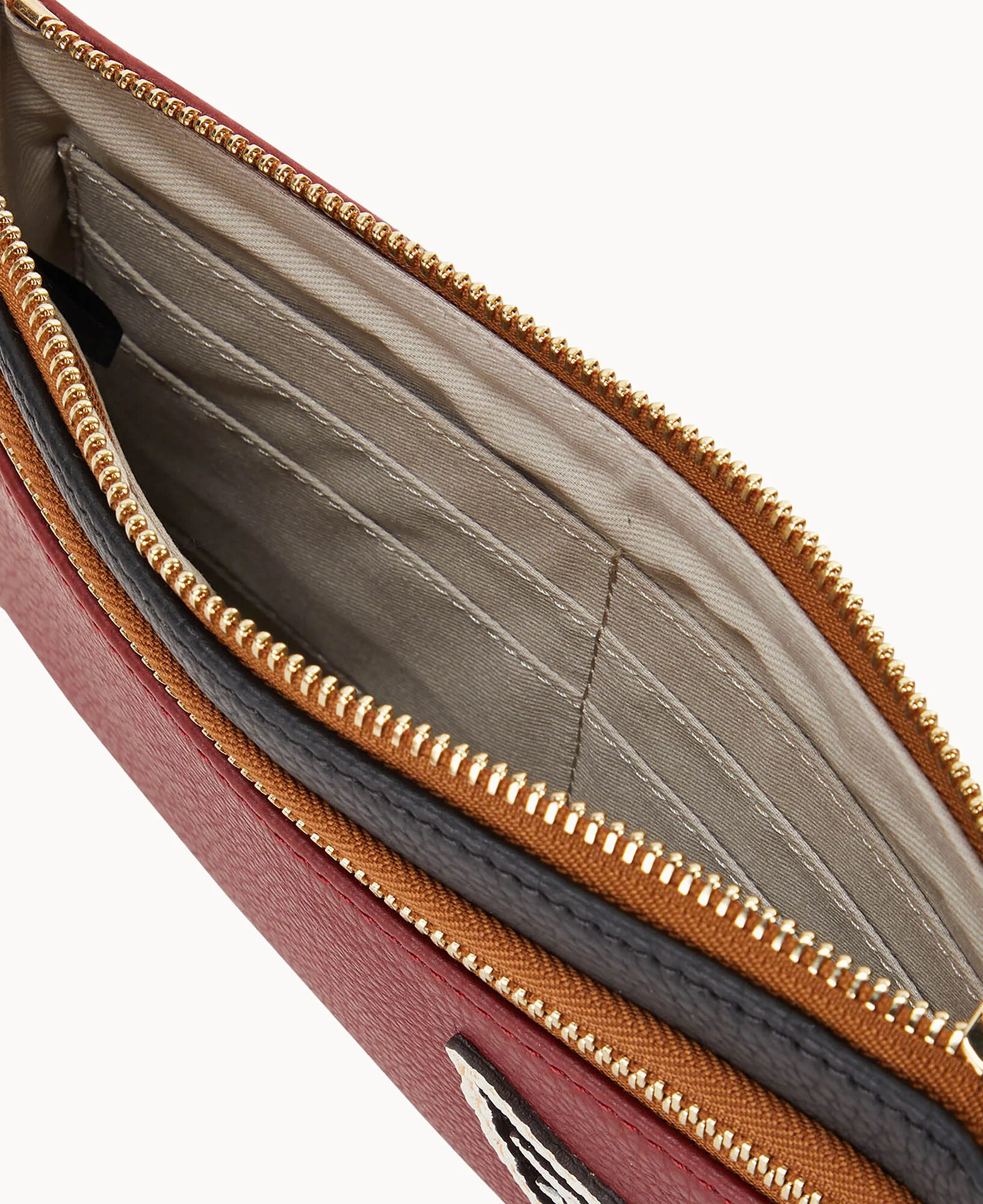 NFL AZ Cardinals Double Zip Wristlet - Image 3