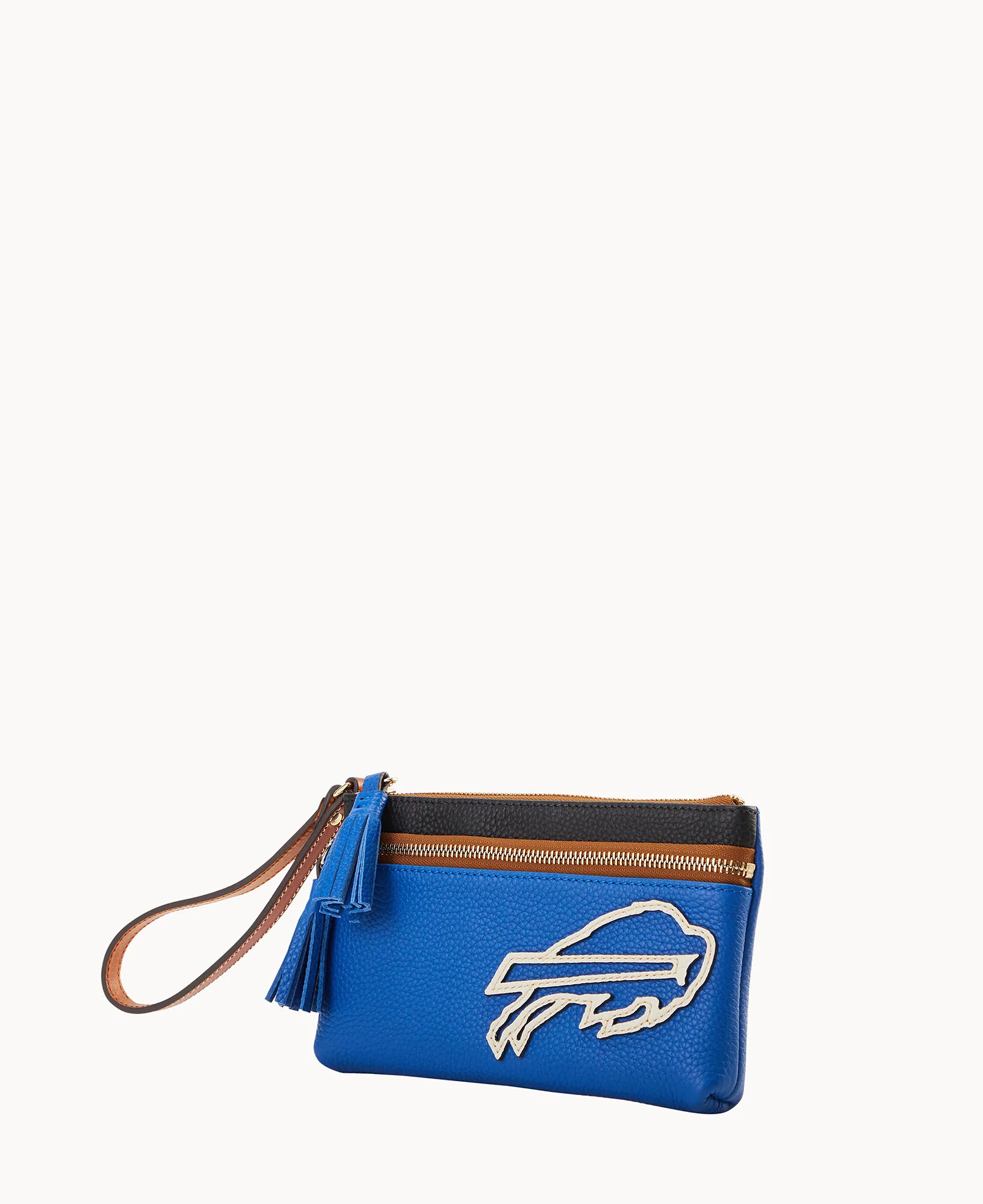 NFL Bills Double Zip Wristlet - Image 2