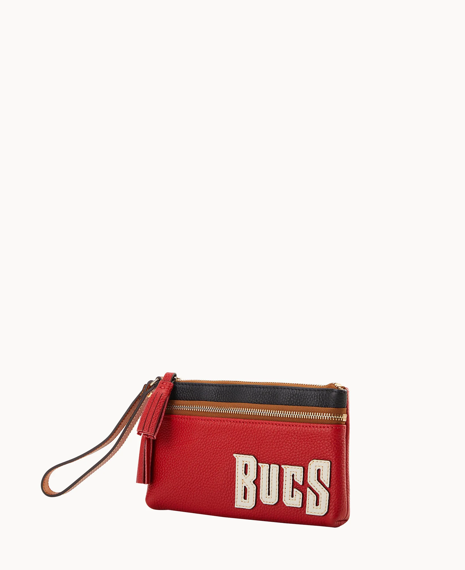 NFL Buccaneers Double Zip Wristlet - Image 2
