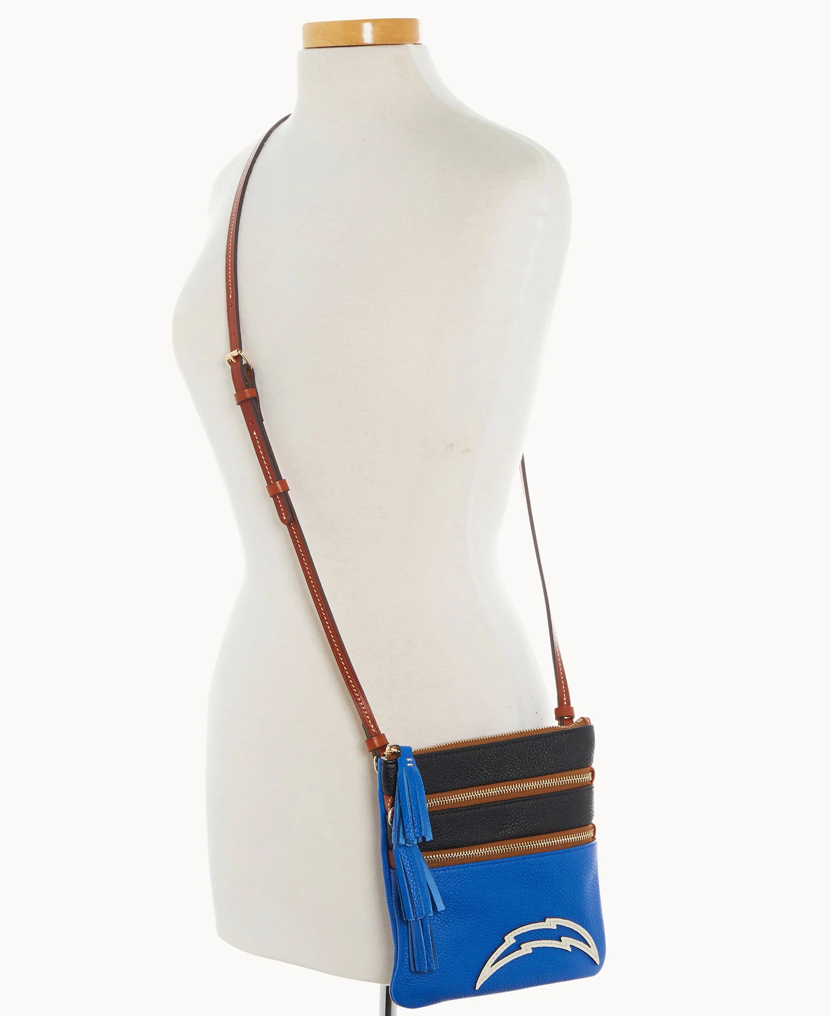 NFL Chargers Triple Zip Crossbody - Image 5