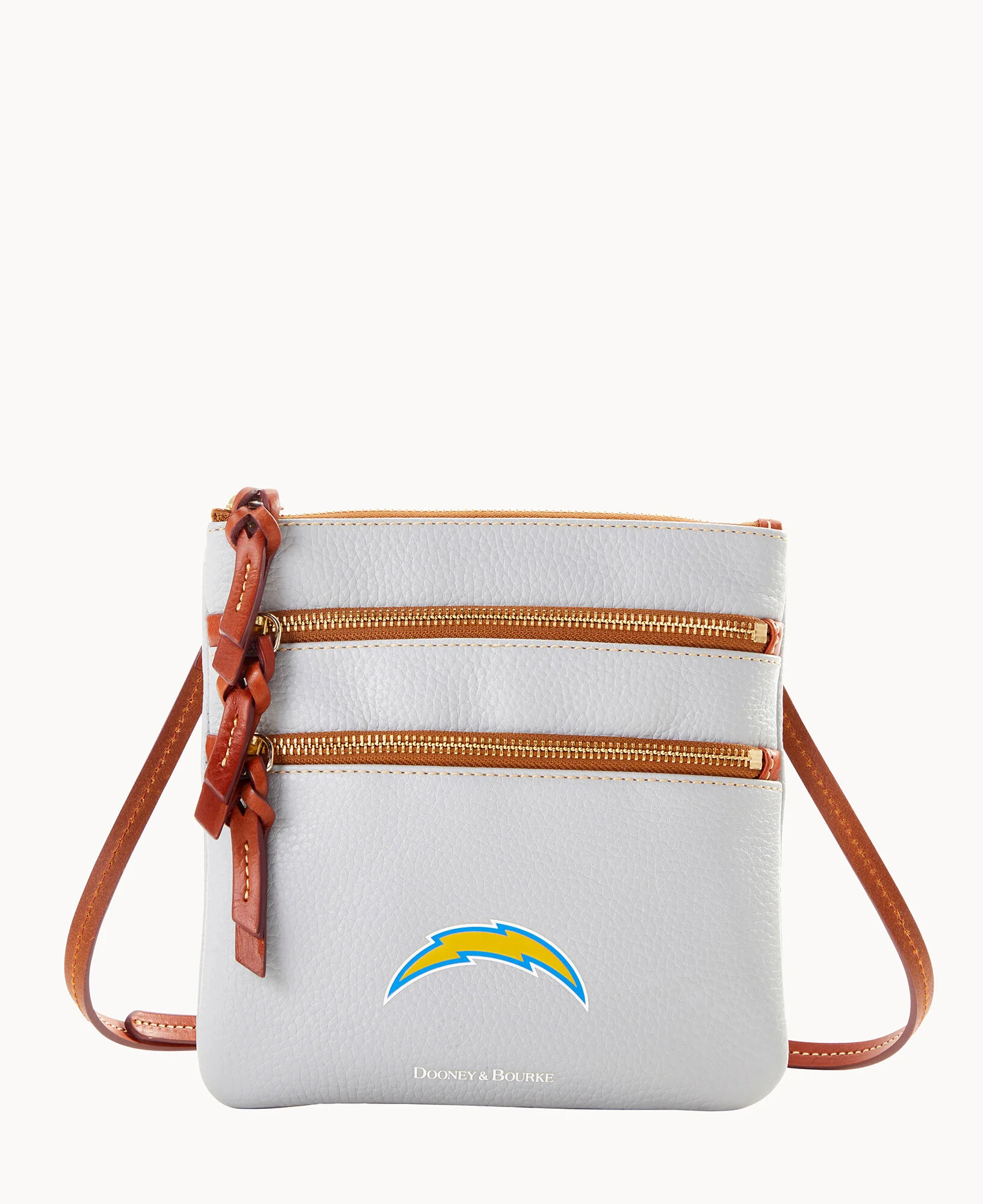 NFL Chargers Triple Zip Crossbody