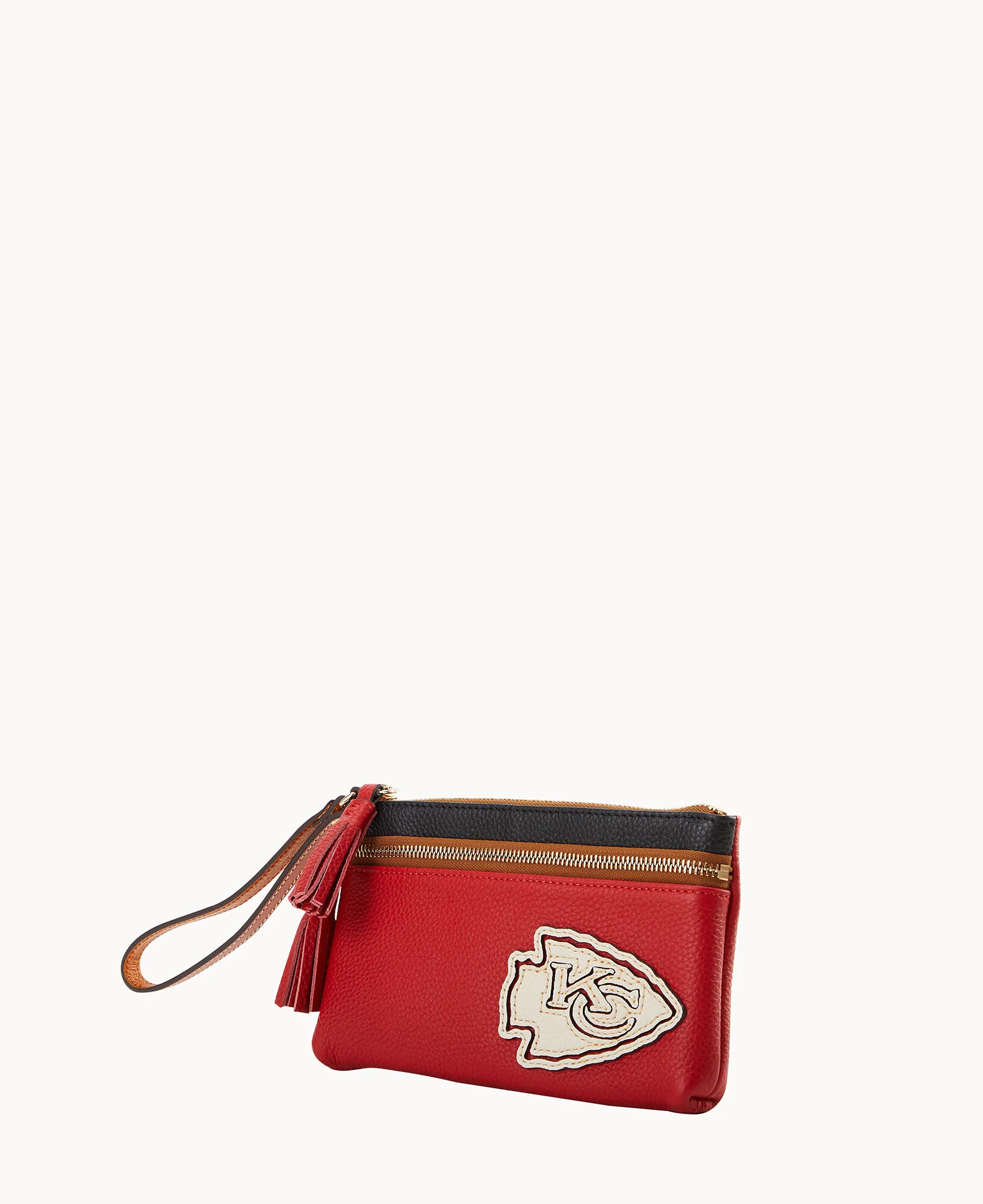 NFL Chiefs Double Zip Wristlet - Image 2