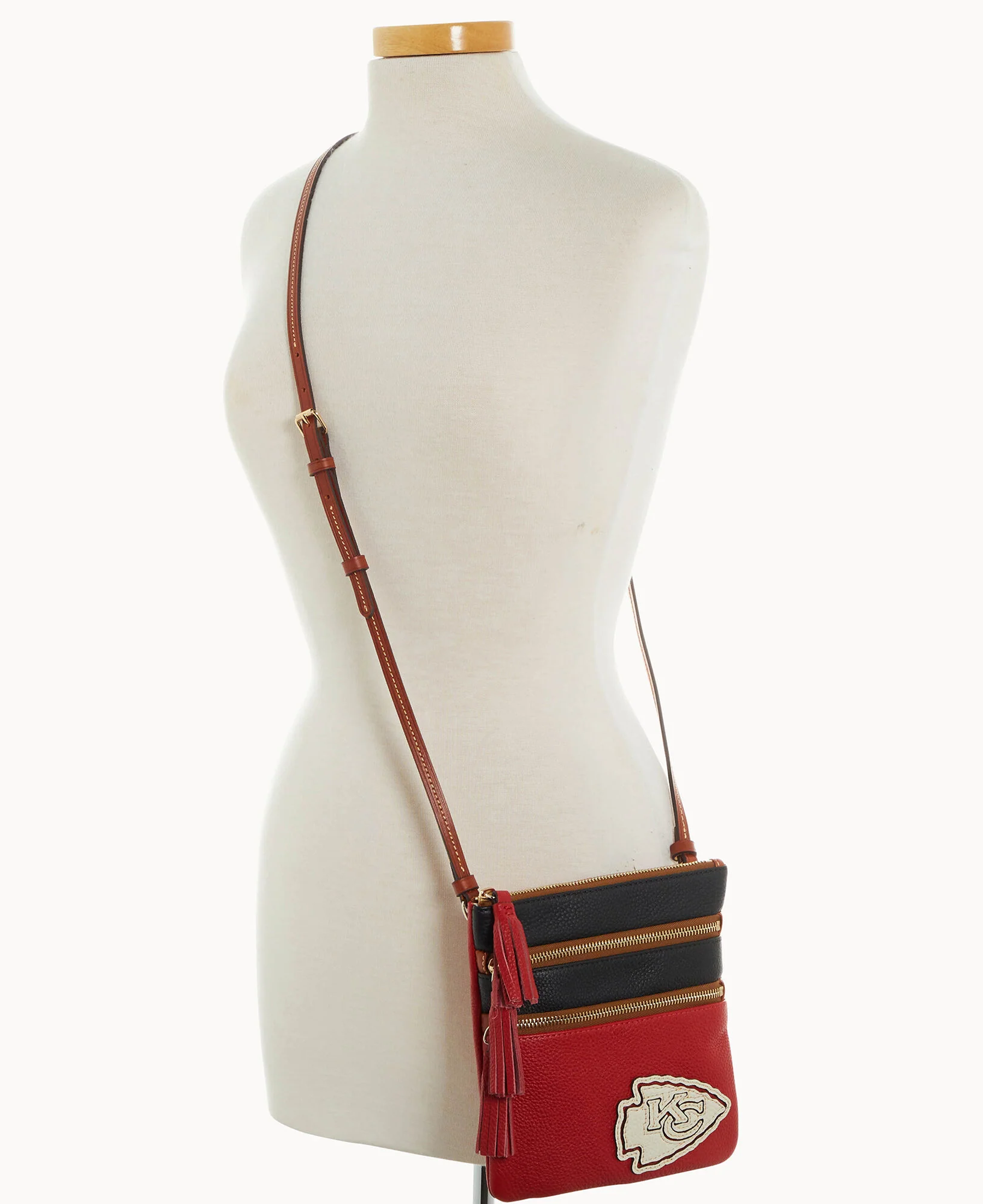 NFL Chiefs Triple Zip Crossbody - Image 5