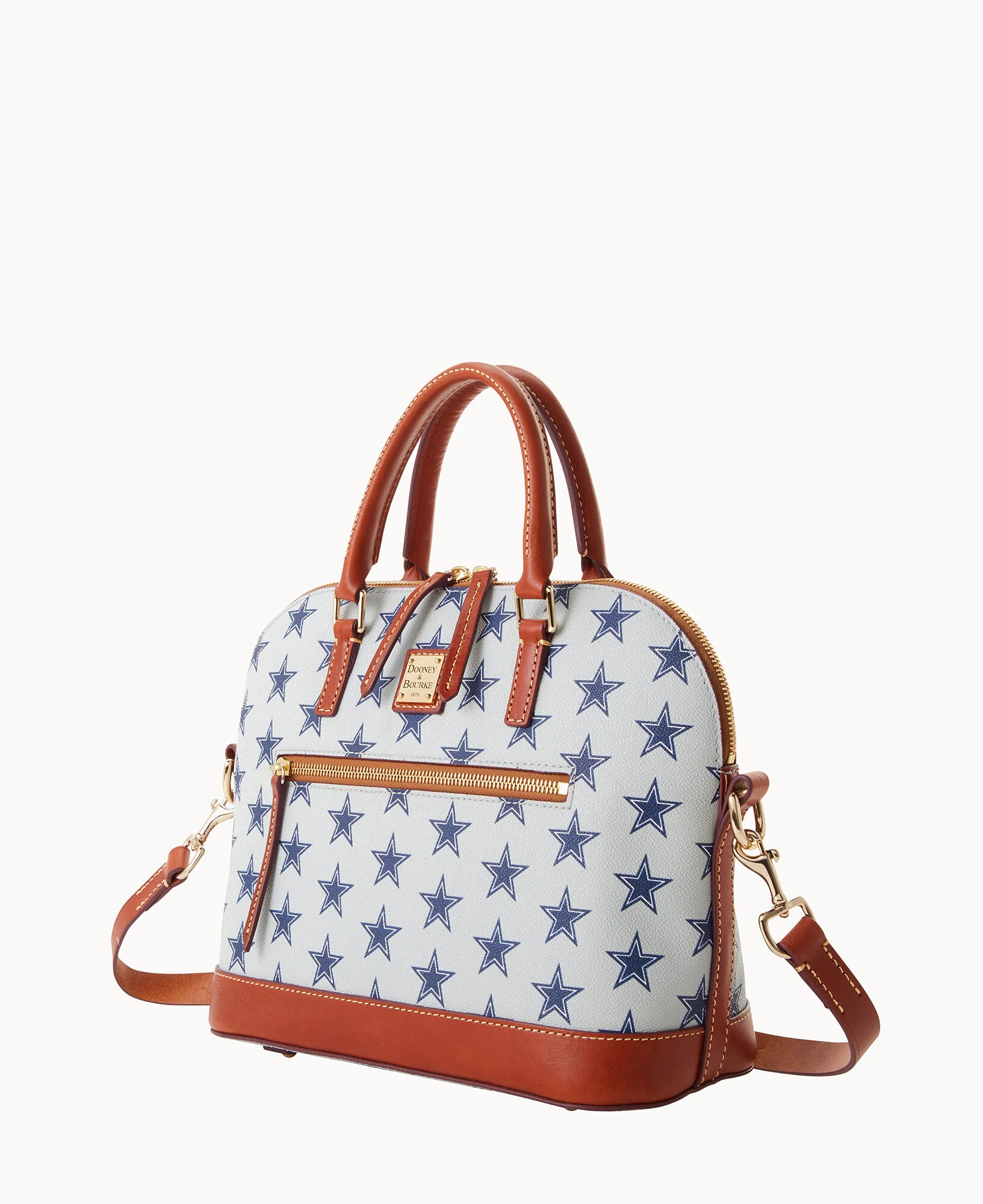 NFL Cowboys Domed Zip Satchel - Image 2