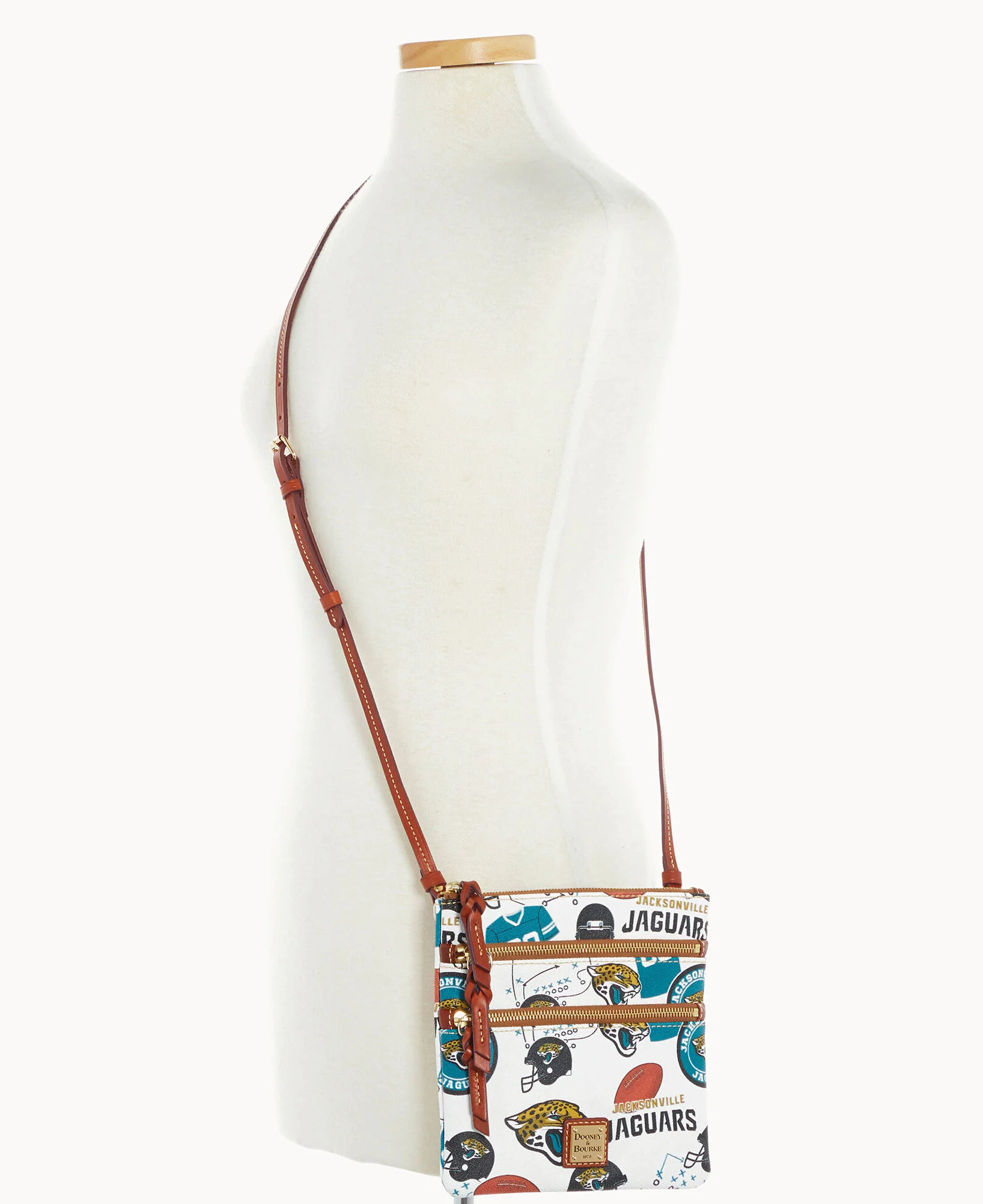 NFL Jaguars Triple Zip Crossbody - Image 4